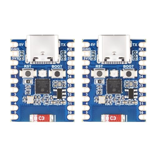 waveshare-esp32-h2-mini-entwicklungsboard-2er-set-ble-zigbee-thread-4mb-flash image 7