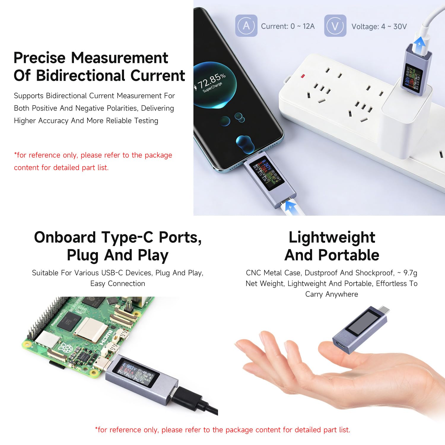 waveshare-0-96-zoll-usb-c-power-meter-typ-c-tester-mit-ips-display-bidirektional image 4