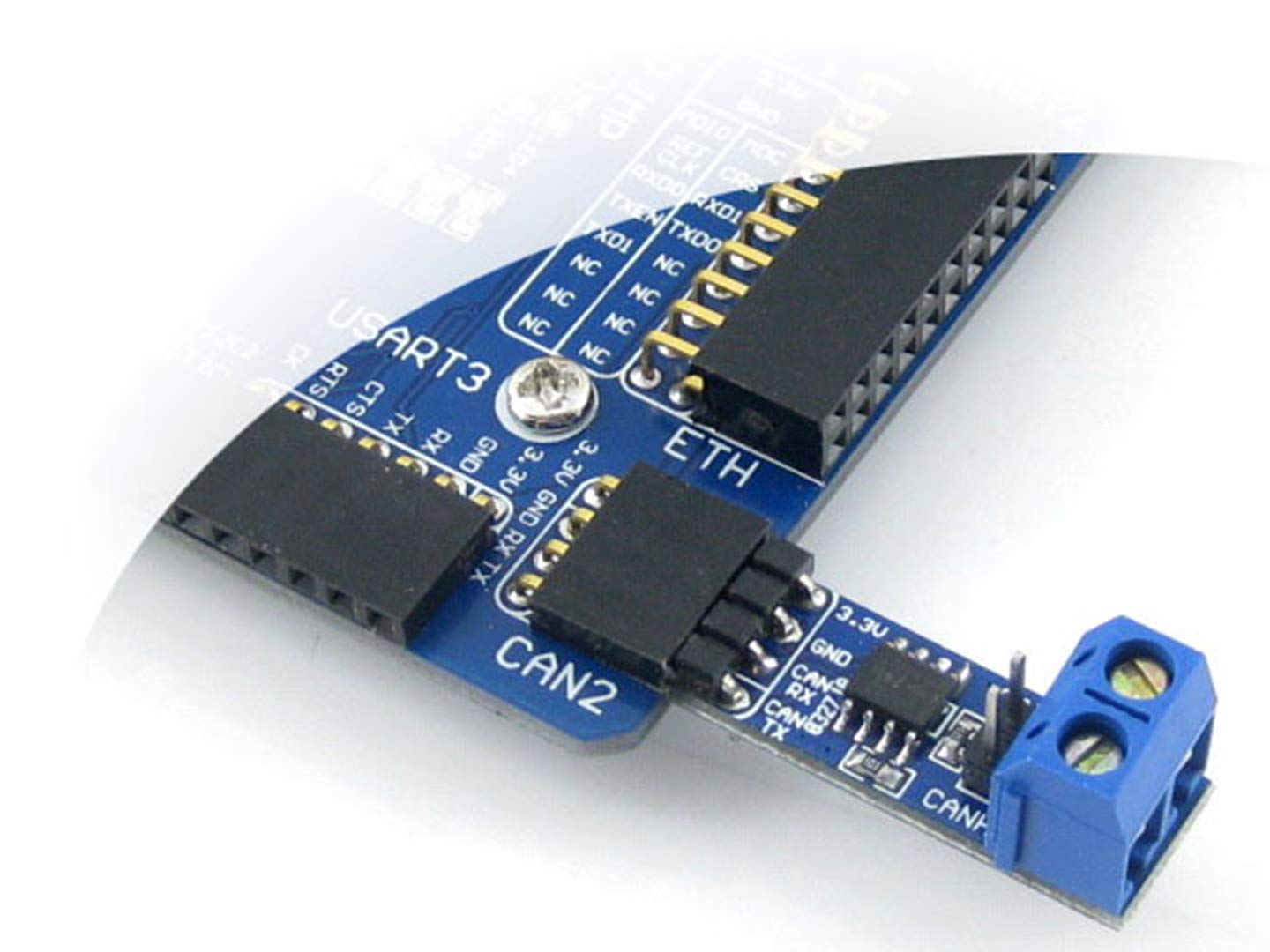 waveshare-sn65hvd230-can-board-3-3v-can-transceiver-modul-mit-esd-schutz image 3
