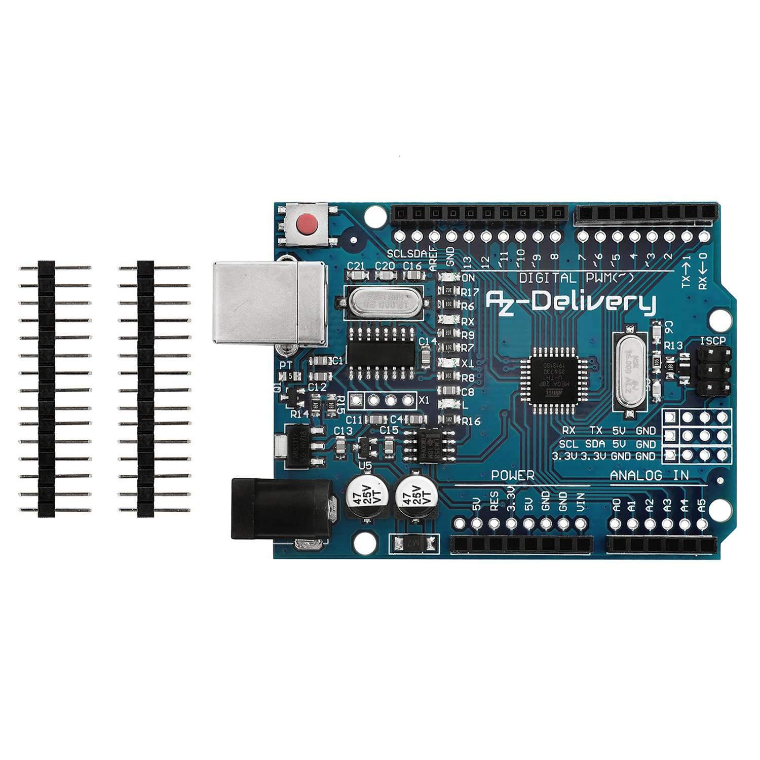 az-delivery-az-atmega328-board-mikrocontroller-board-mit-usb-kabel image 2