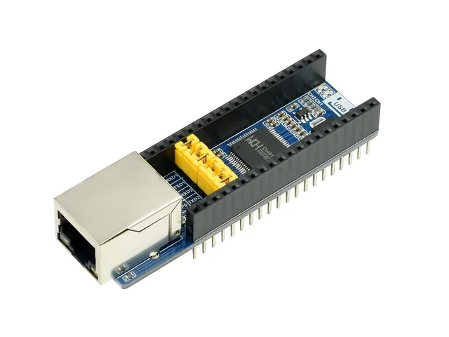 waveshare-ethernet-zu-uart-konverter-f-r-raspberry-pi-pico-2-kanal-10-100m image 1