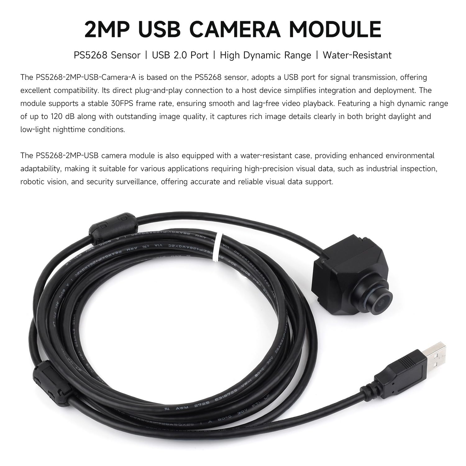 waveshare-ps5268-2mp-usb-kameramodul-120db-hdr-30fps-wetterfestes-geh-use image 3