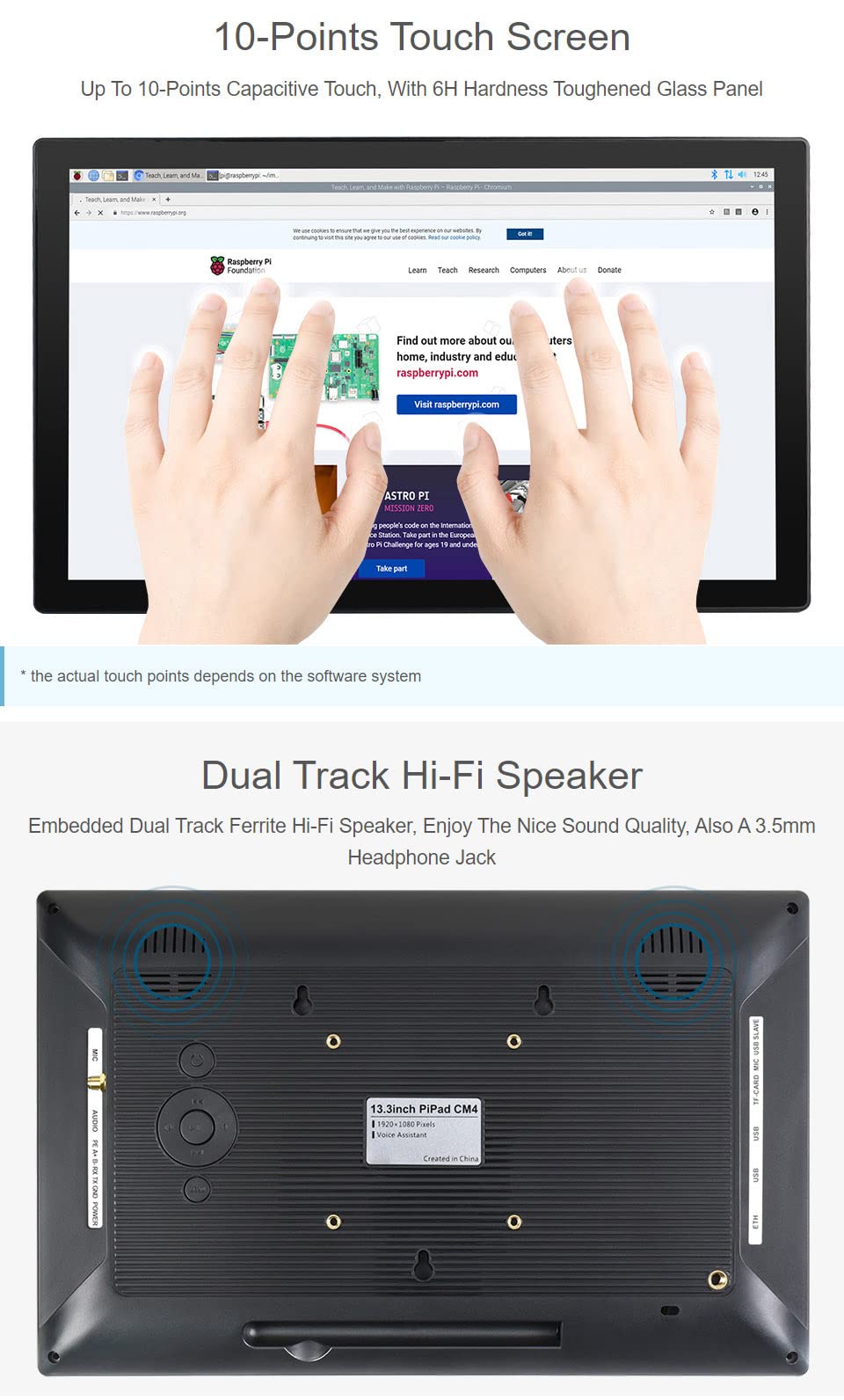 waveshare-13-3inch-pipad-c4-mini-computer-touch-display-f-r-raspberry-pi-cm4-ohn image 7