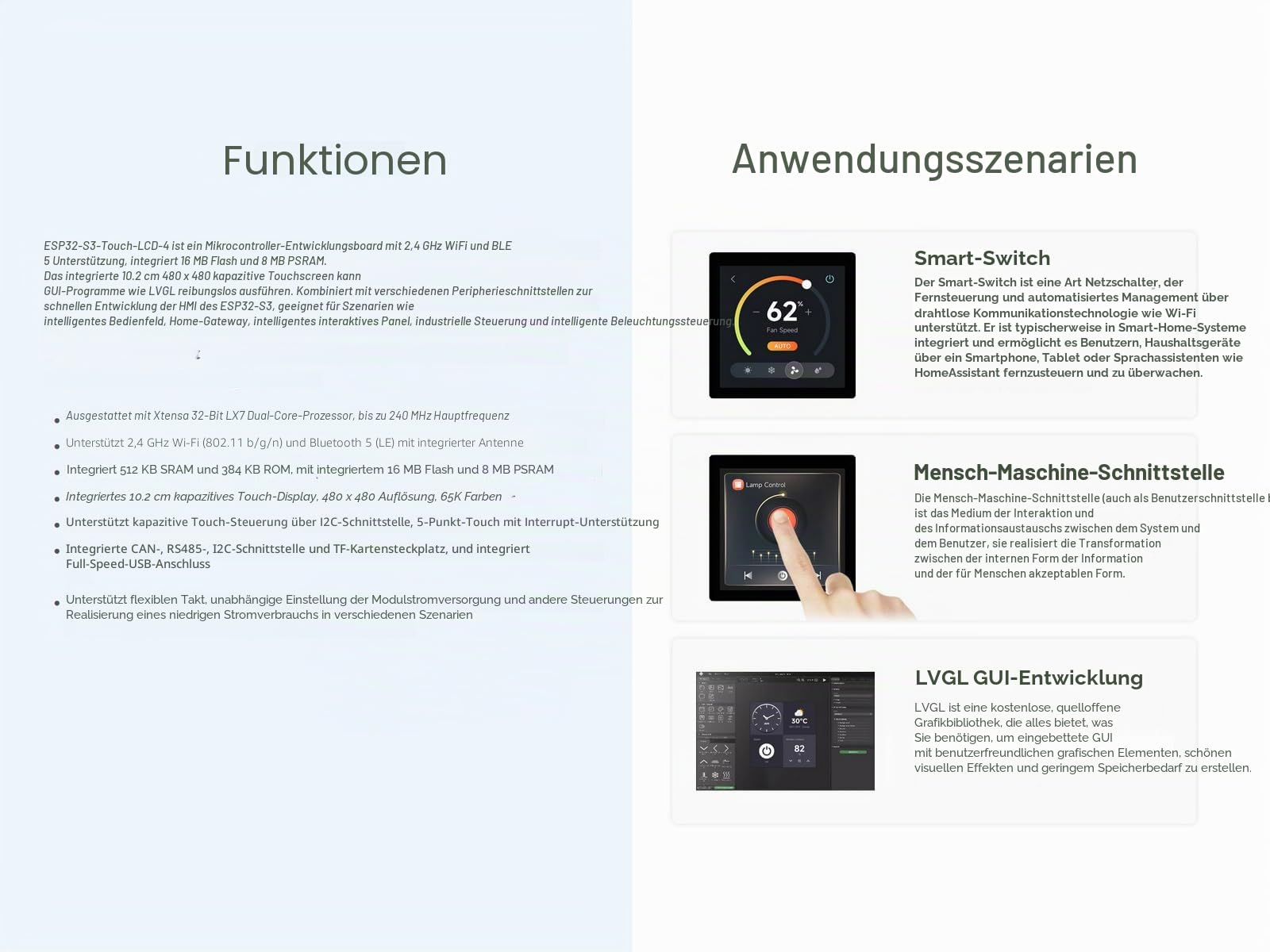 waveshare-esp32-s3-4-zoll-touch-lcd-entwicklungsboard-480x480-5-punkt-mit-wifi-b image 3