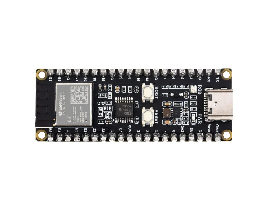 waveshare-esp32-c6-pico-entwicklungsboard-wifi-6-mit-header image 1