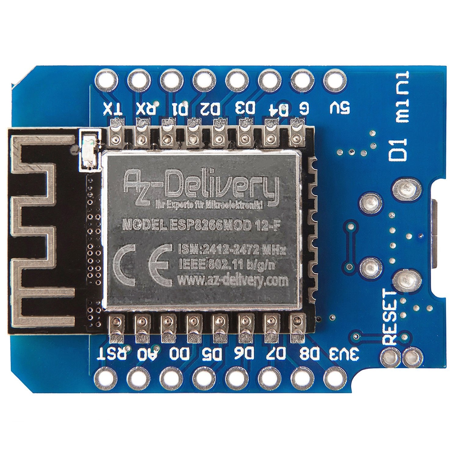 az-delivery-d1-mini-nodemcu-mit-esp8266-12f-wlan-und-ch340g image 2