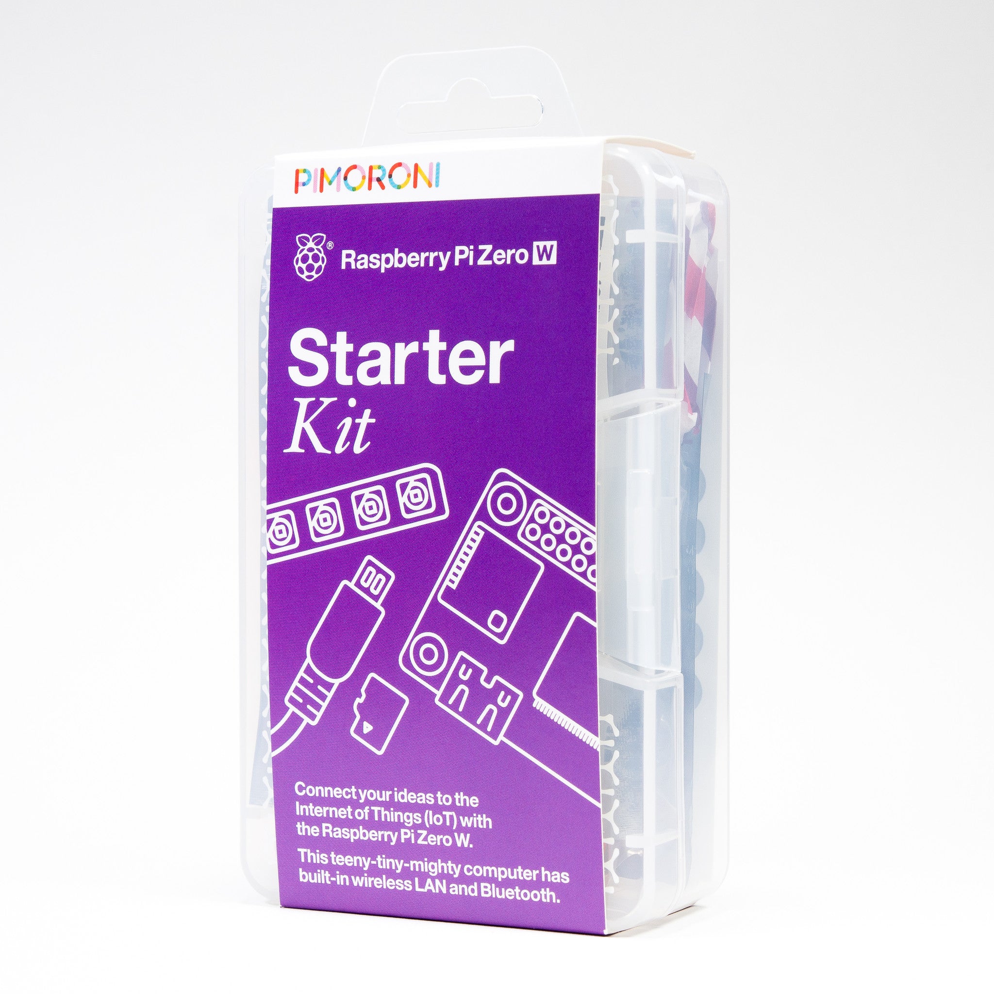 pimoroni-pi-zero-w-starter-kit-mit-pibow-case-16gb-sd-und-blinkt image 3