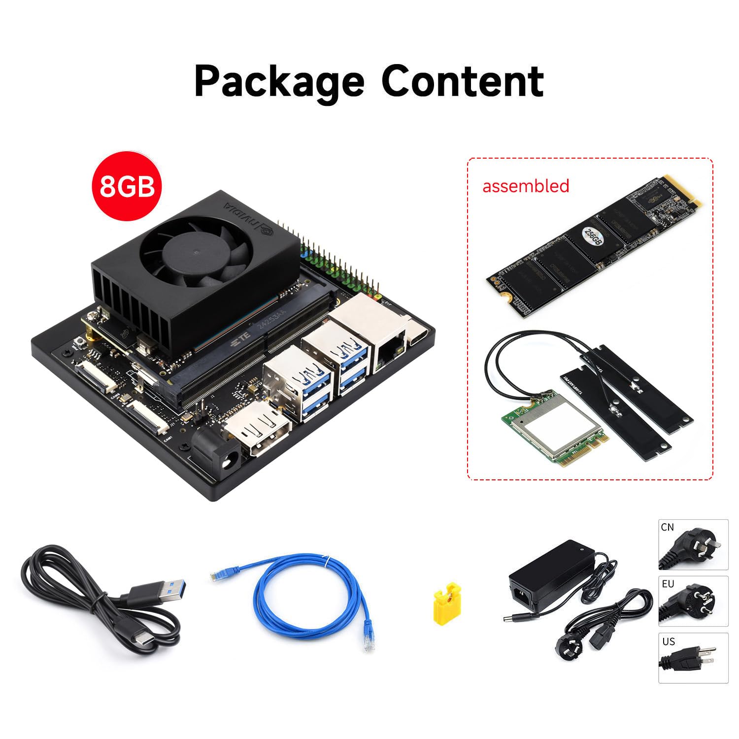 waveshare-jetson-orin-nano-ai-development-kit-8gb-edge-ki-entwicklungsboard-mit- image 2