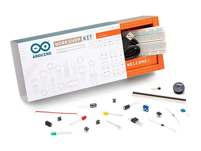 arduino-workshop-kit-akx00013-elektronik-starterkit-mit-arduino-board image 1