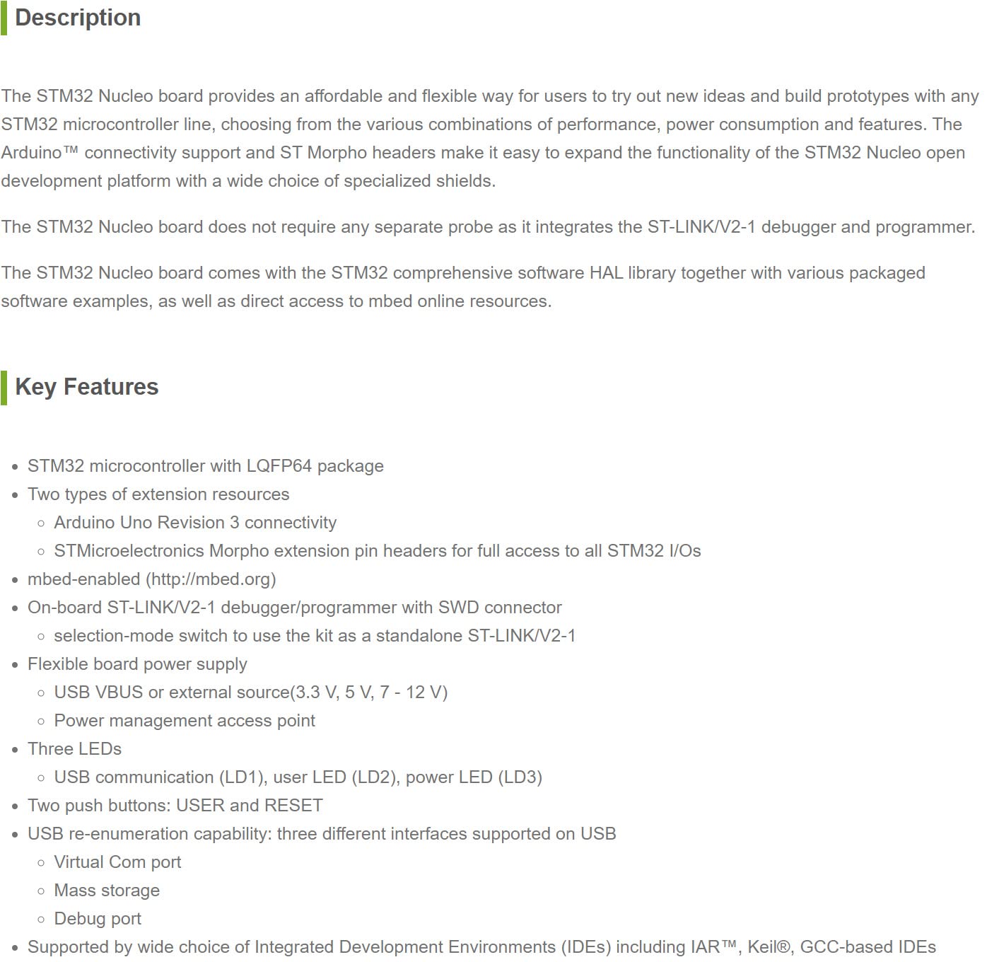waveshare-nucleo-f446re-cortex-m4-entwicklungsboard-f-r-stm32f4 image 5