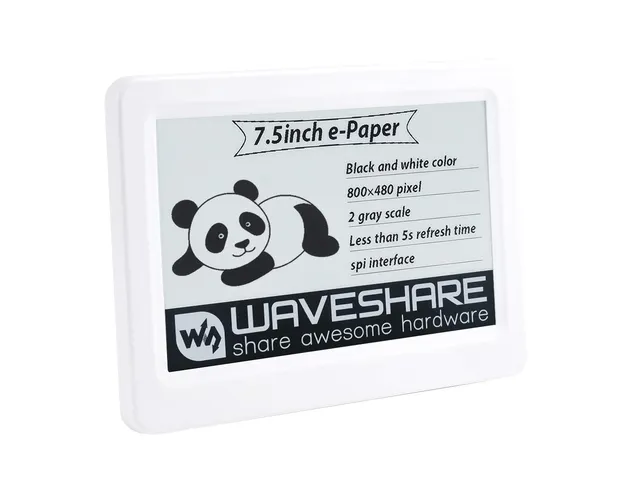 waveshare-7-5-zoll-passives-nfc-e-paper-v2-800x480-batterielos image 1