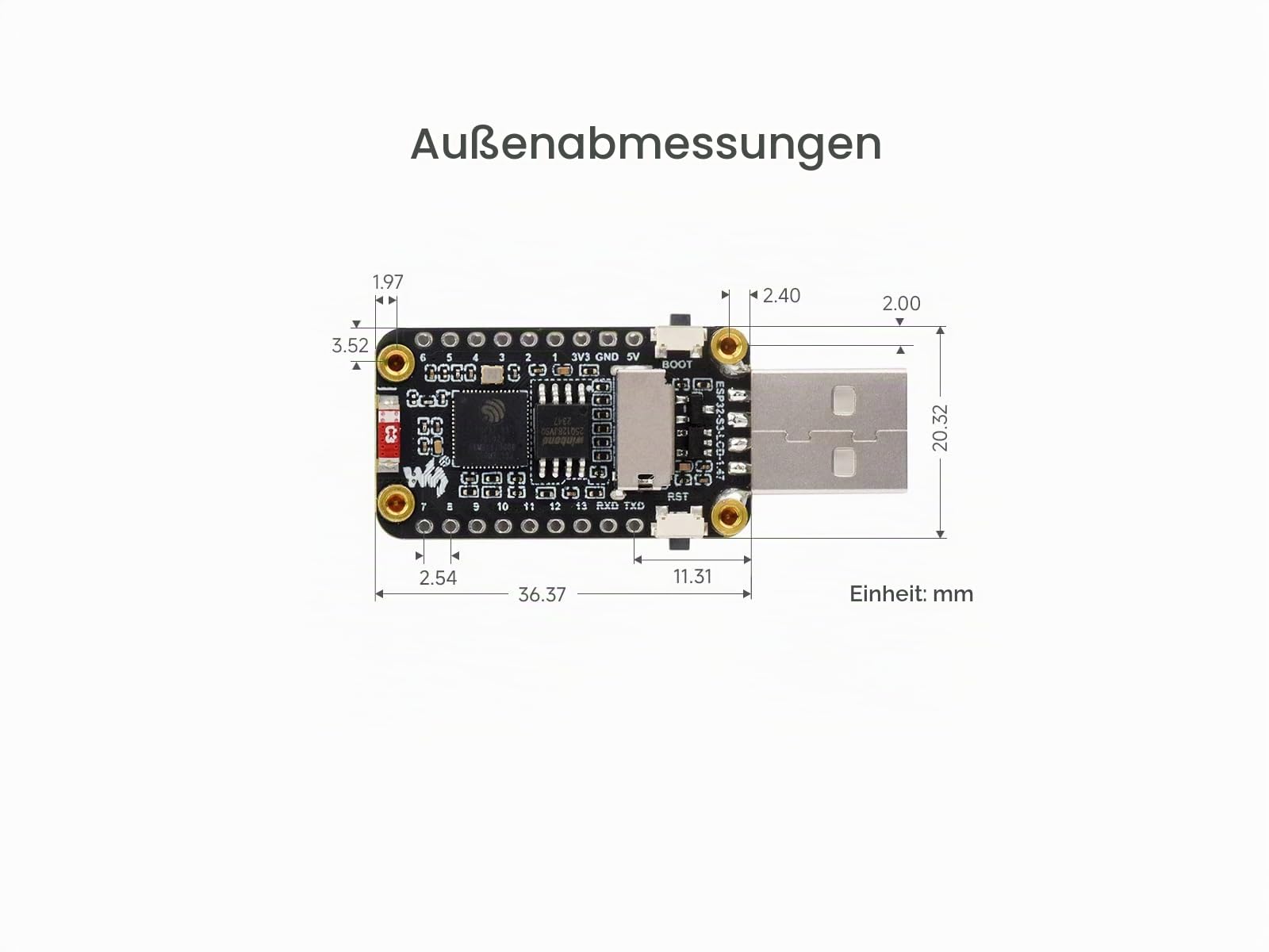 waveshare-esp32-s3-entwicklungsboard-mit-1-47-zoll-lcd-172x320-wifi-bluetooth-5 image 6