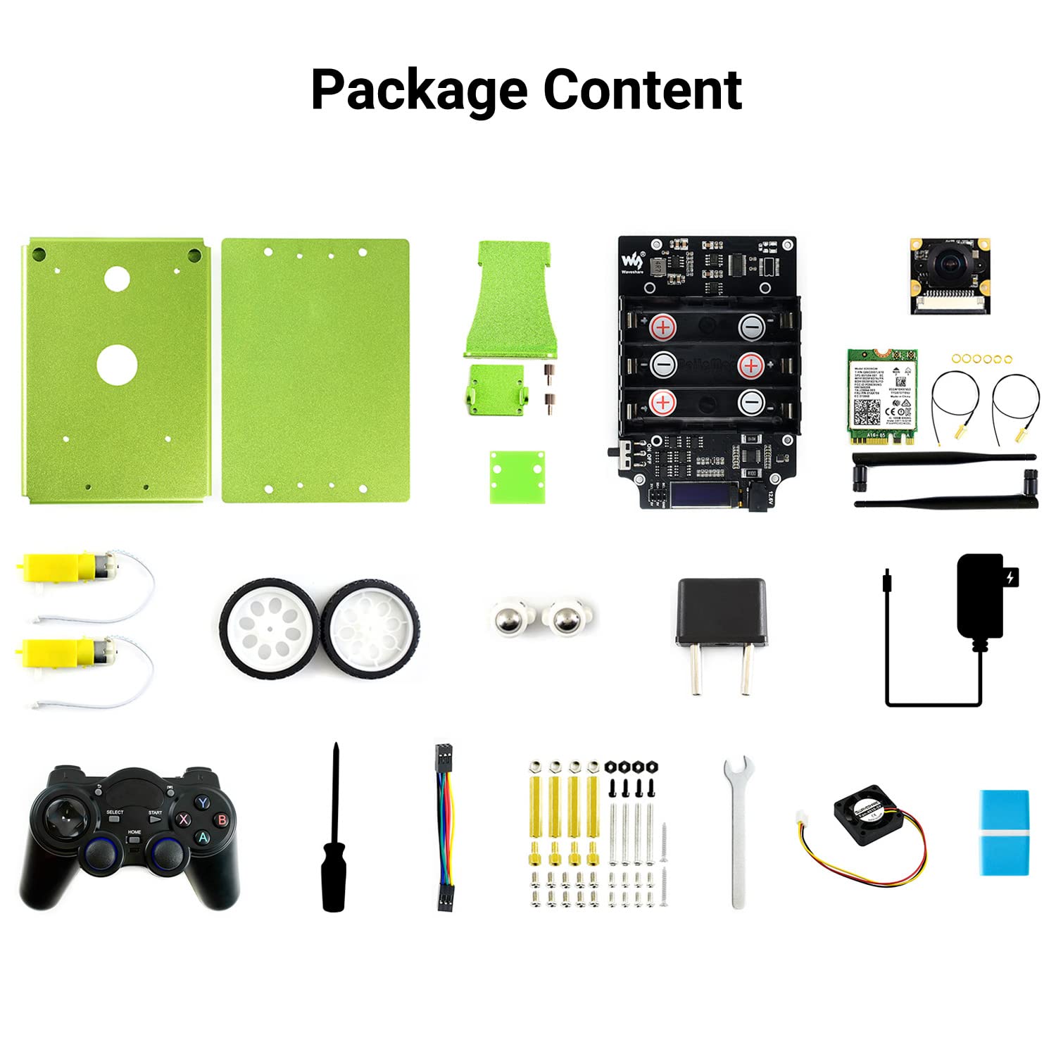 waveshare-jetbot-ai-robot-zubeh-r-paket-f-r-jetson-nano-18-teilig image 2