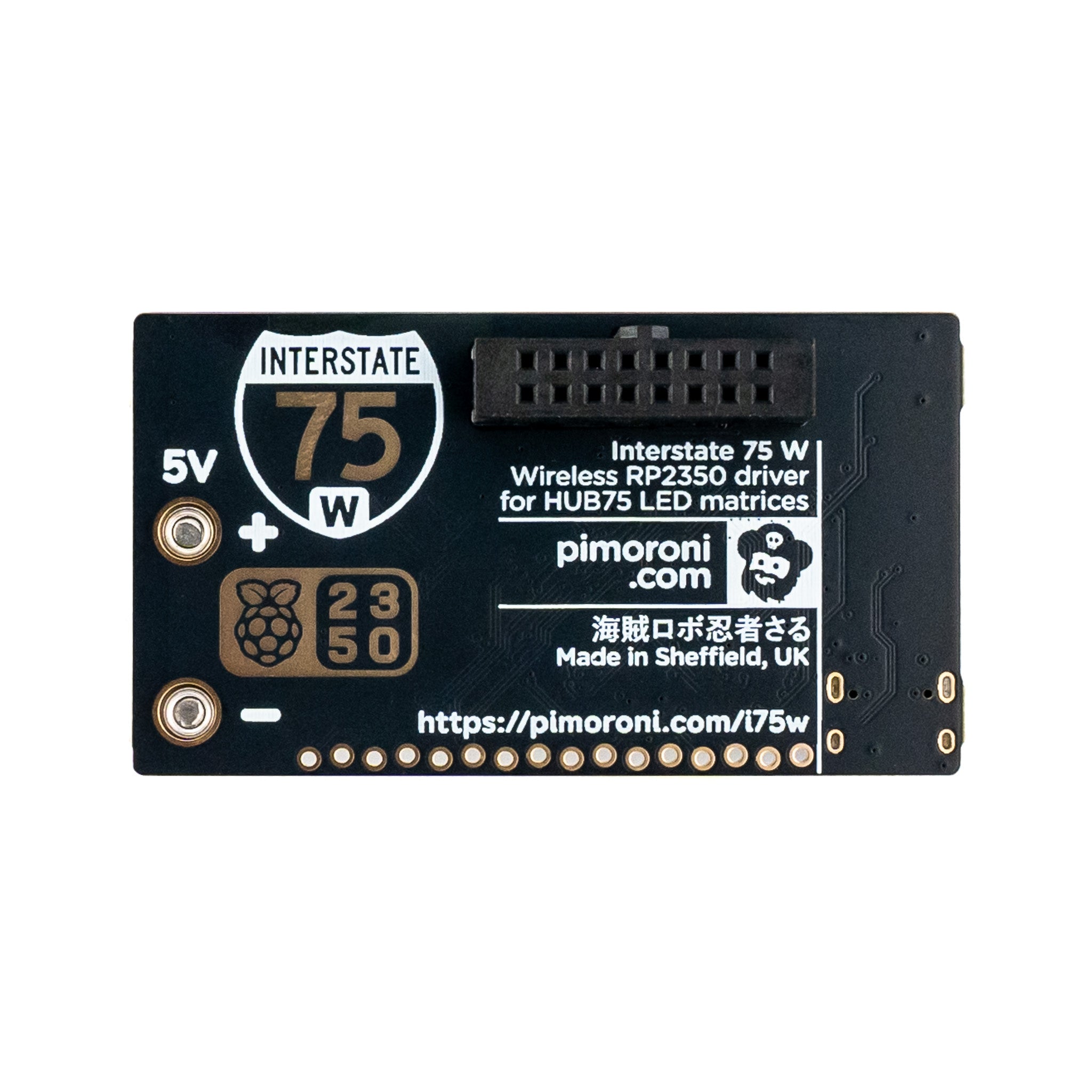 pimoroni-interstate-75-w-rp2350-rgb-led-matrix-treiber image 3
