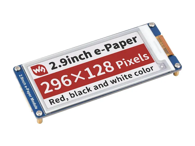 waveshare-2-9-zoll-e-paper-modul-296-x-128-rot-schwarz-wei-spi image 1
