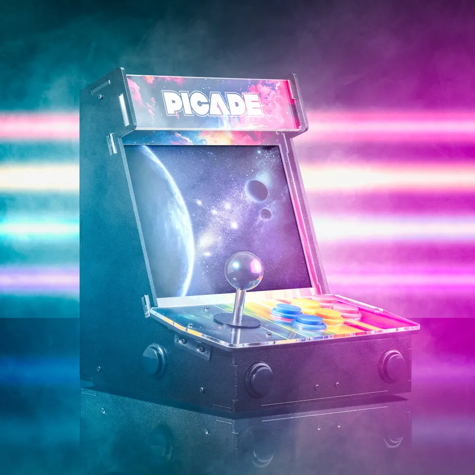 pimoroni-picade-mini-arcade-bausatz-f-r-raspberry-pi image 1