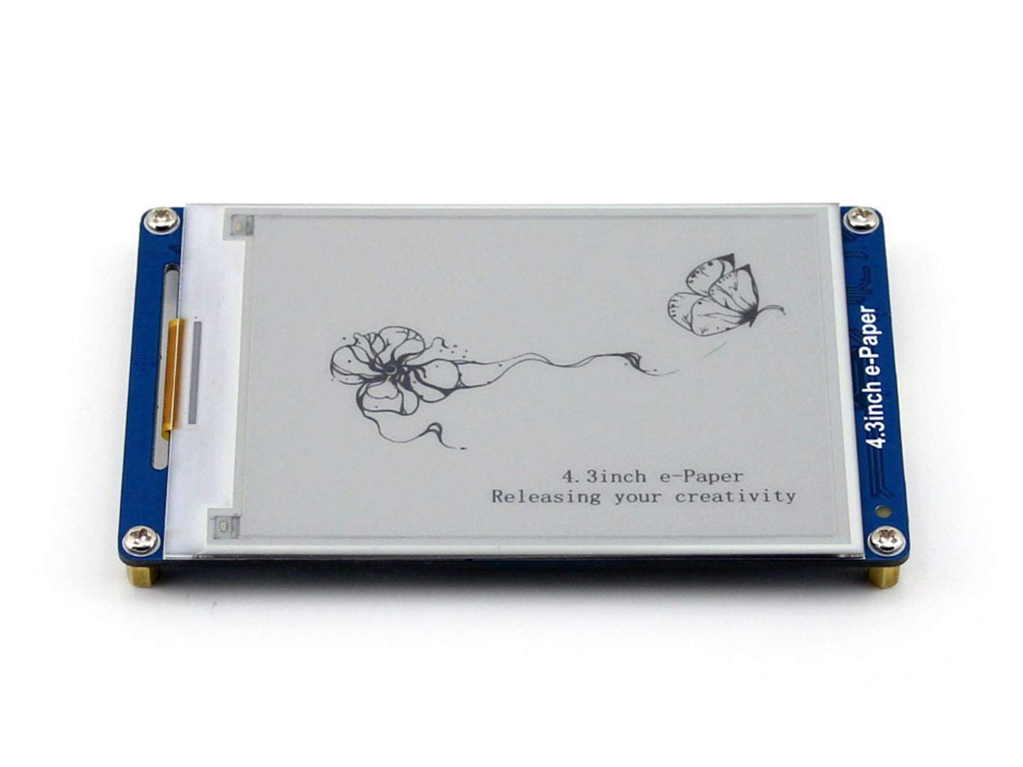 waveshare-4-3-zoll-e-paper-display-modul-800x600-serielle-schnittstelle-mit-font image 7