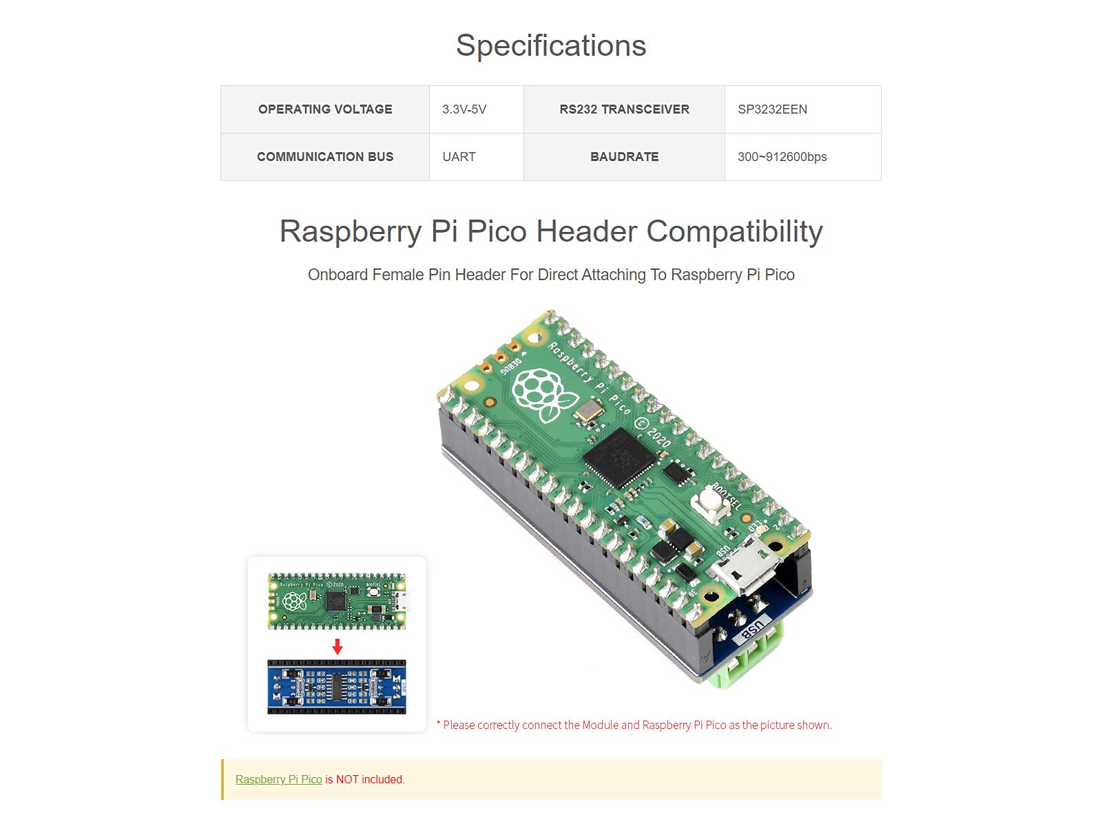 waveshare-2-kanal-rs232-modul-f-r-raspberry-pi-pico-sp3232een-uart-zu-rs232 image 4