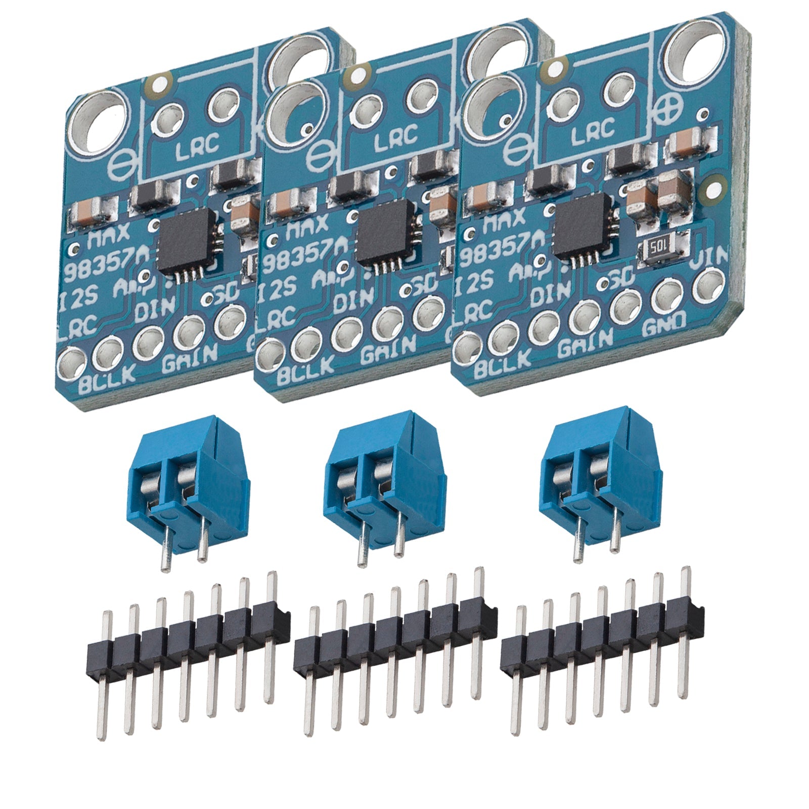 az-delivery-i2s-3w-klasse-d-amplifier-breakout-modul-max98357a image 2