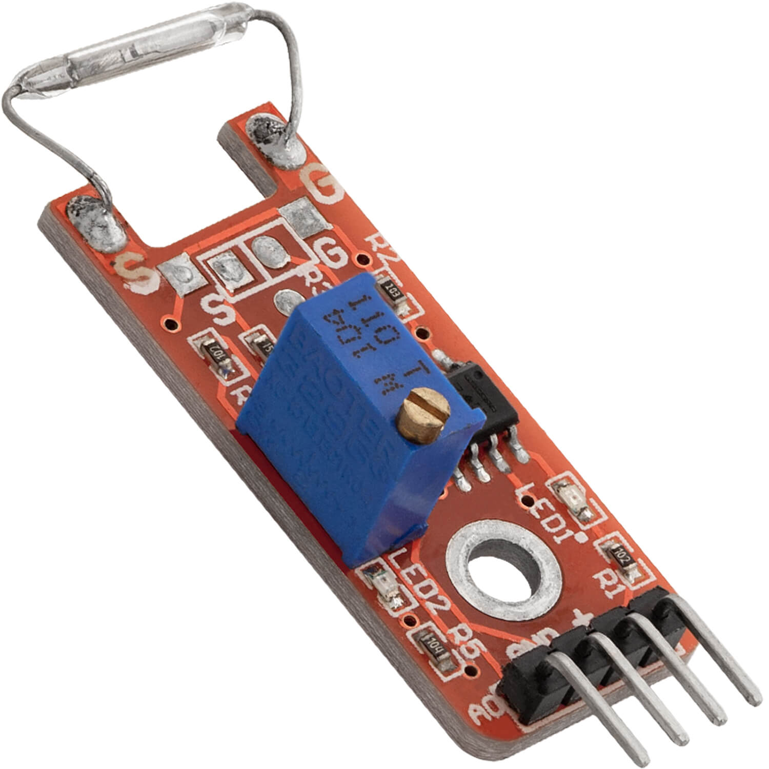 az-delivery-ky-025-magnetschalter-reed-sensor-modul-3-3v-5v image 1