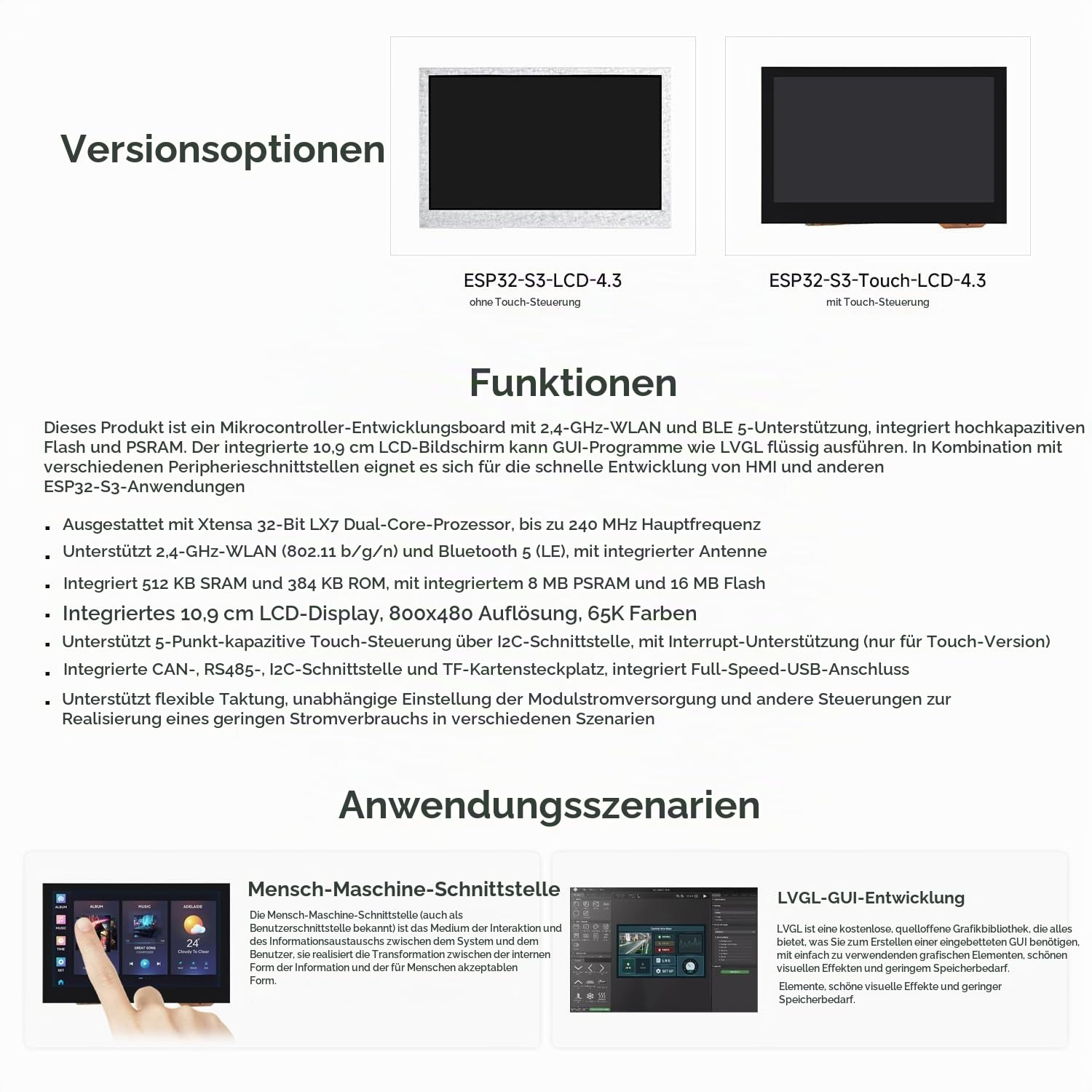 waveshare-esp32-s3-4-3-zoll-display-board-800x480-wifi-bluetooth-ohne-touch image 4