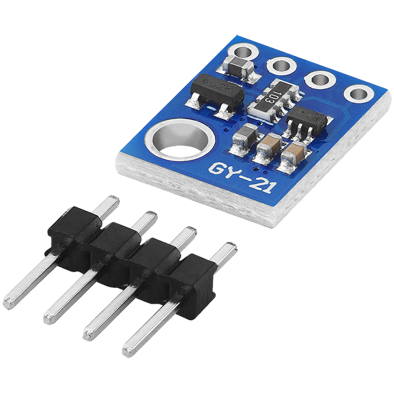 az-delivery-gy-21-htu21-feuchtigkeit-und-temperatur-sensor-modul image 4