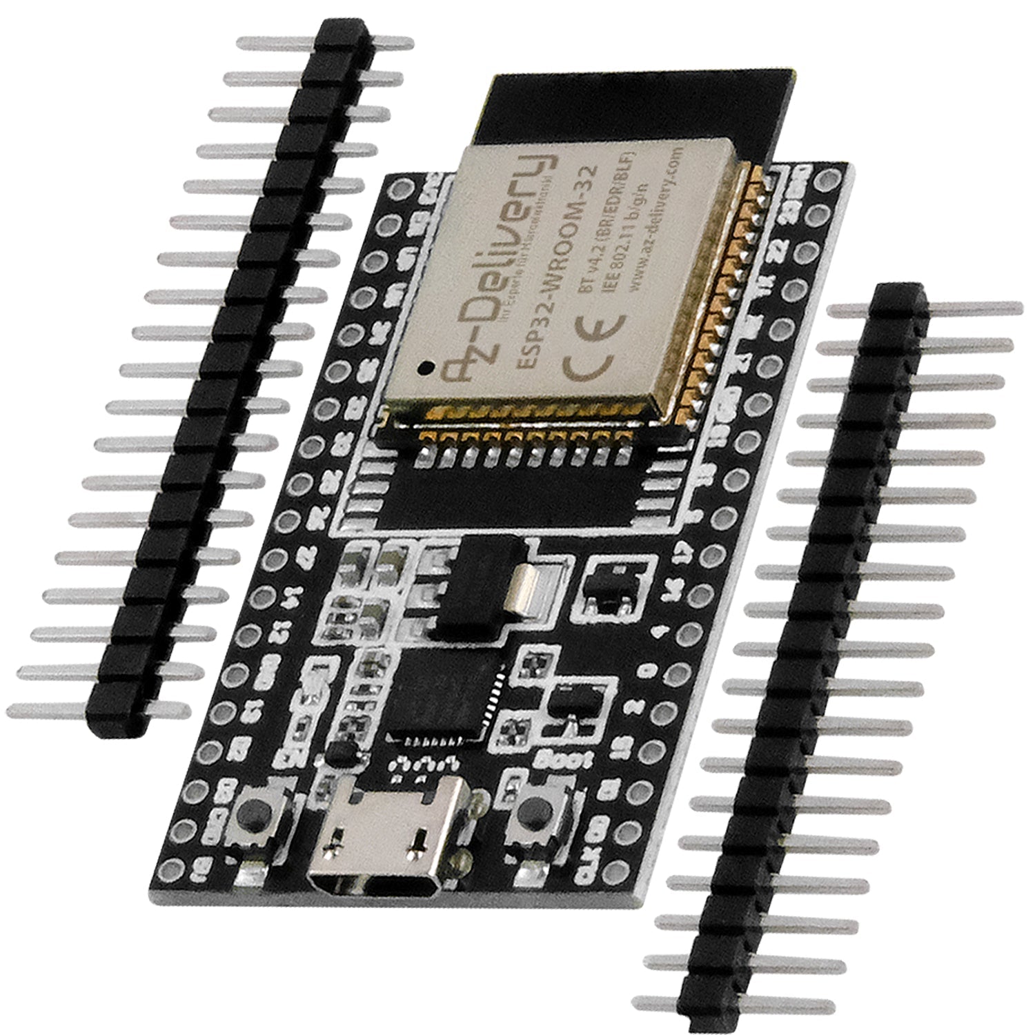 az-delivery-esp32-dev-kit-c-v4-unverl-tet-mit-esp32-wroom-32-wlan-und-bluetooth image 1
