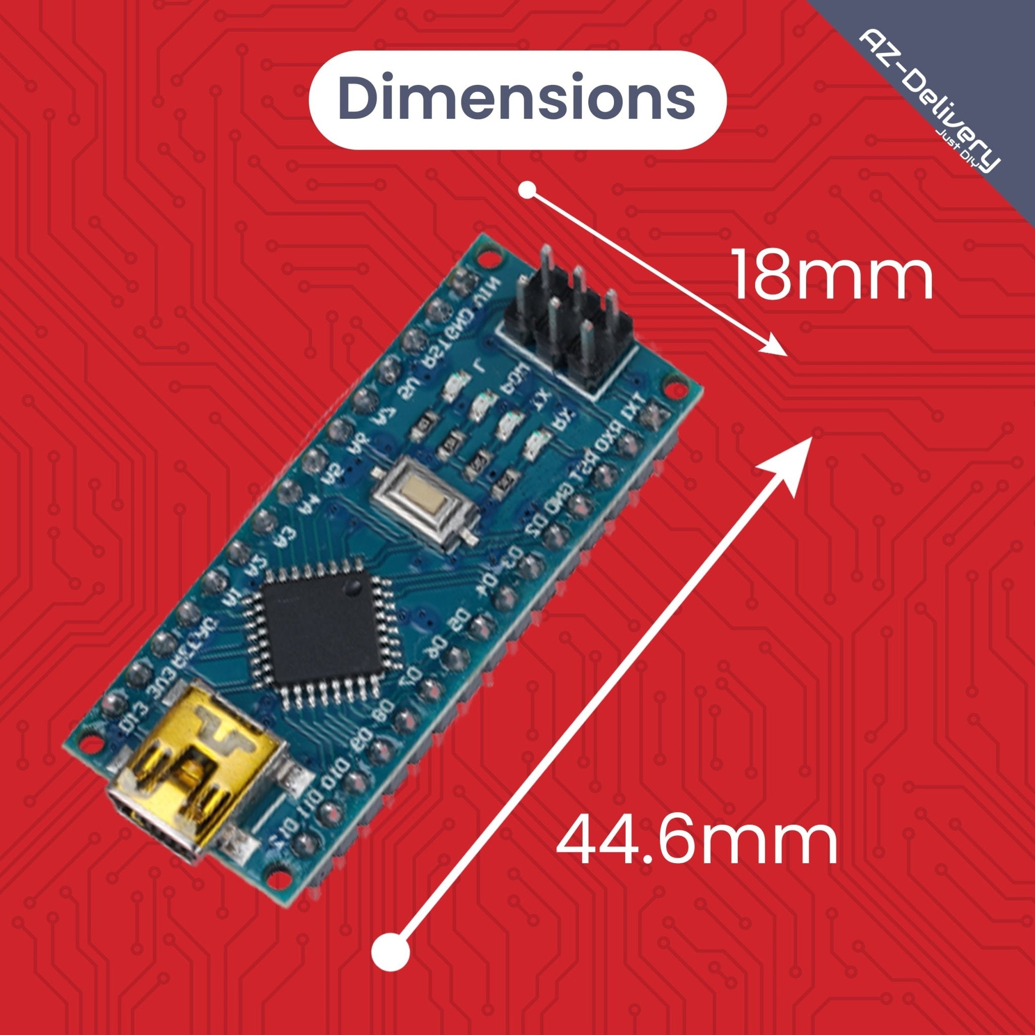az-delivery-lgt8-nano-v3-mikrocontroller-board-lgt8f328p-ch340-32-mhz-mit-pins-u image 3