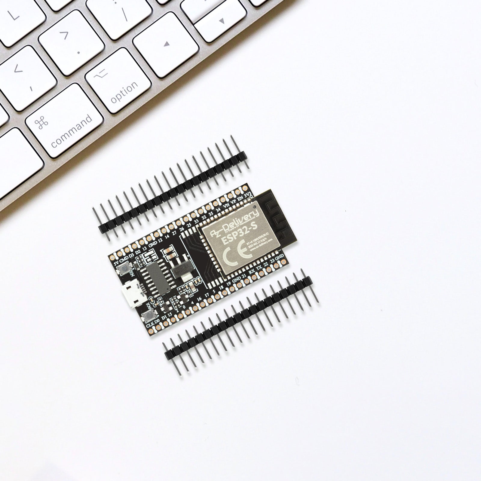 az-delivery-esp32s-dev-kit-c-v4-nodemcu-wlan-bluetooth-board-ch340-rev-3 image 2