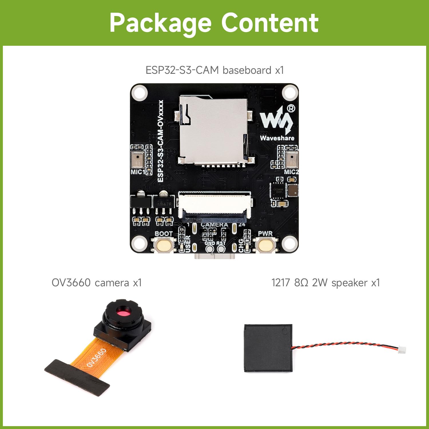 waveshare-esp32-s3-cam-ov3660-aiot-kamera-board-audio-ein-ausgang-display-anschl image 2