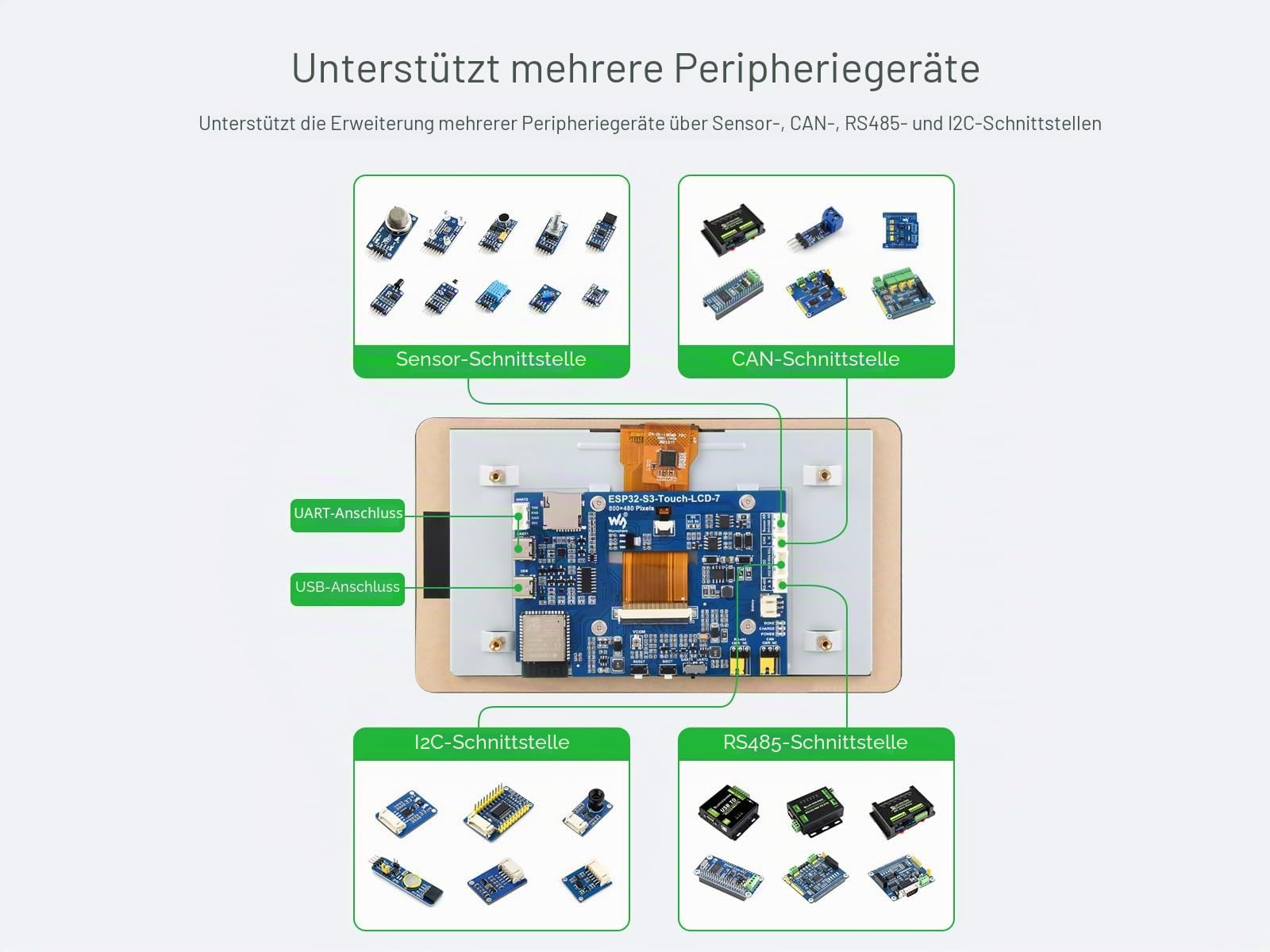 waveshare-esp32-s3-touch-lcd-7-entwicklungsboard-mit-7-zoll-touch-display image 4