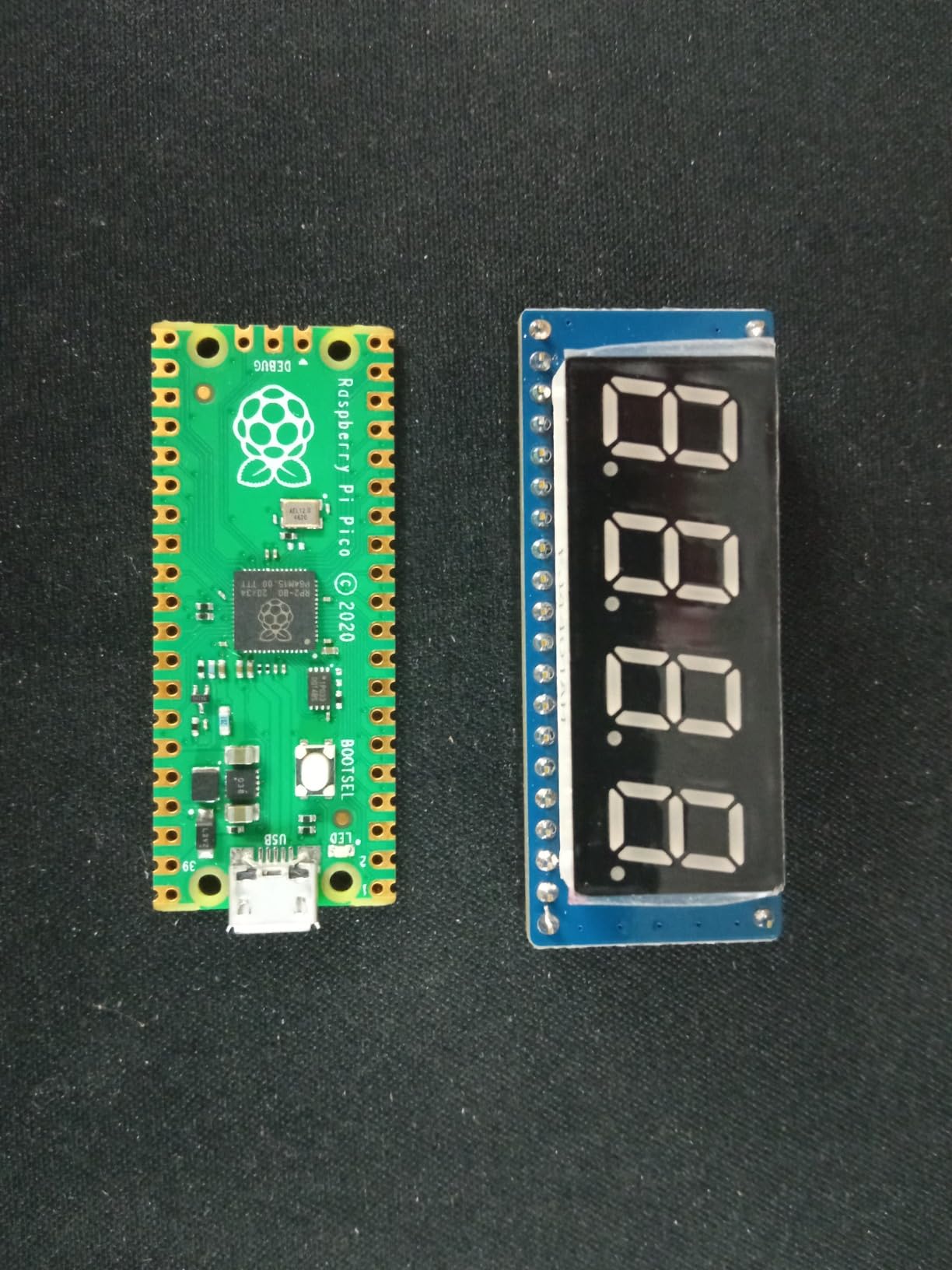 Perfekte Uhr für den Pico