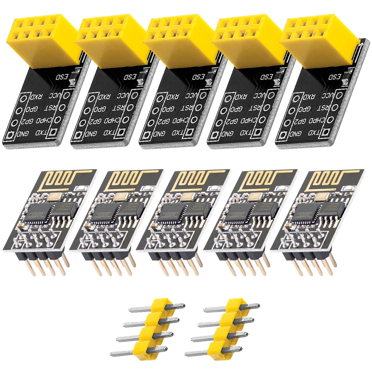 az-delivery-esp8266-01s-wlan-wifi-modul-set-mit-breadboardadapter image 7