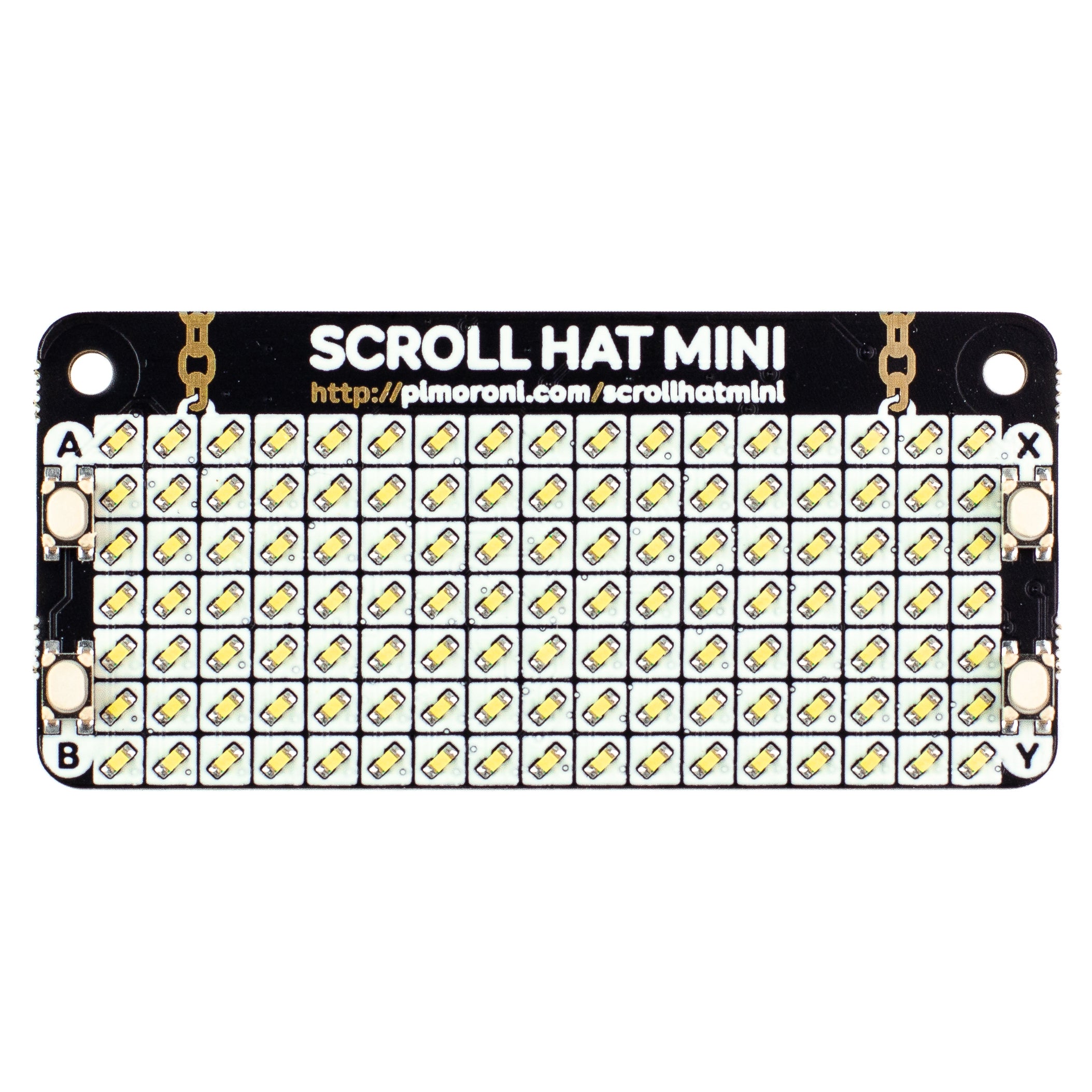 pimoroni-scroll-hat-mini-17x7-led-matrix-mit-buttons-f-r-raspberry-pi image 3