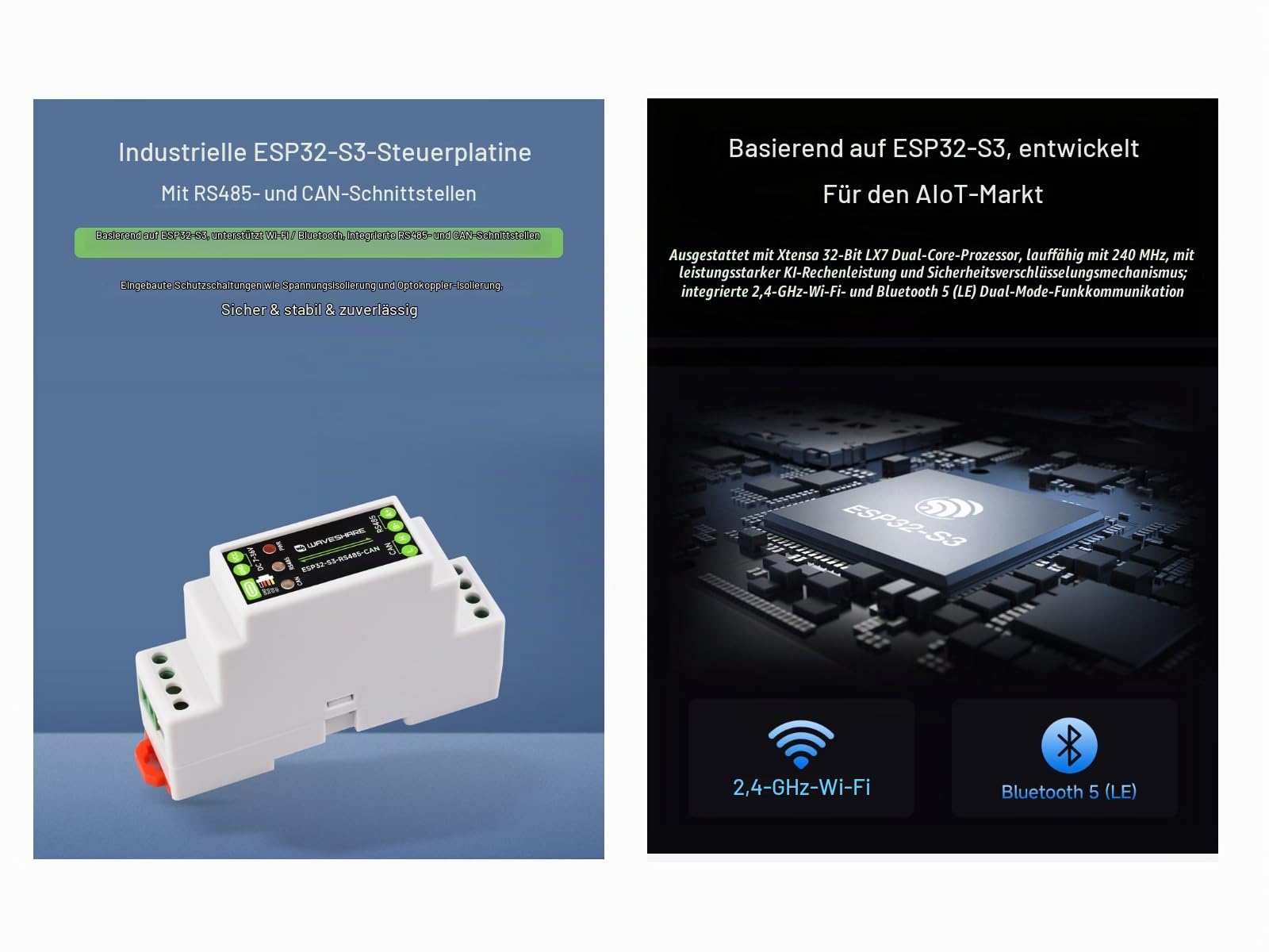 waveshare-industrielles-esp32-s3-steuerboard-mit-rs485-und-can-wi-fi-bluetooth-p image 3