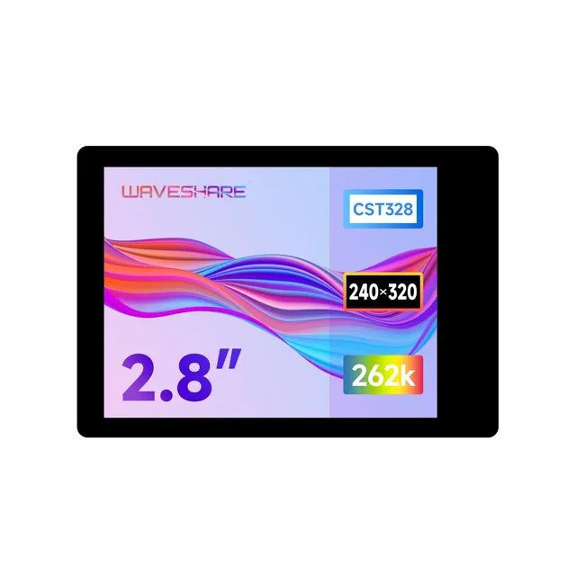 waveshare-2-8-zoll-lcd-display-modul-240x320-mit-kapazitivem-touch-f-r-raspberry image 1