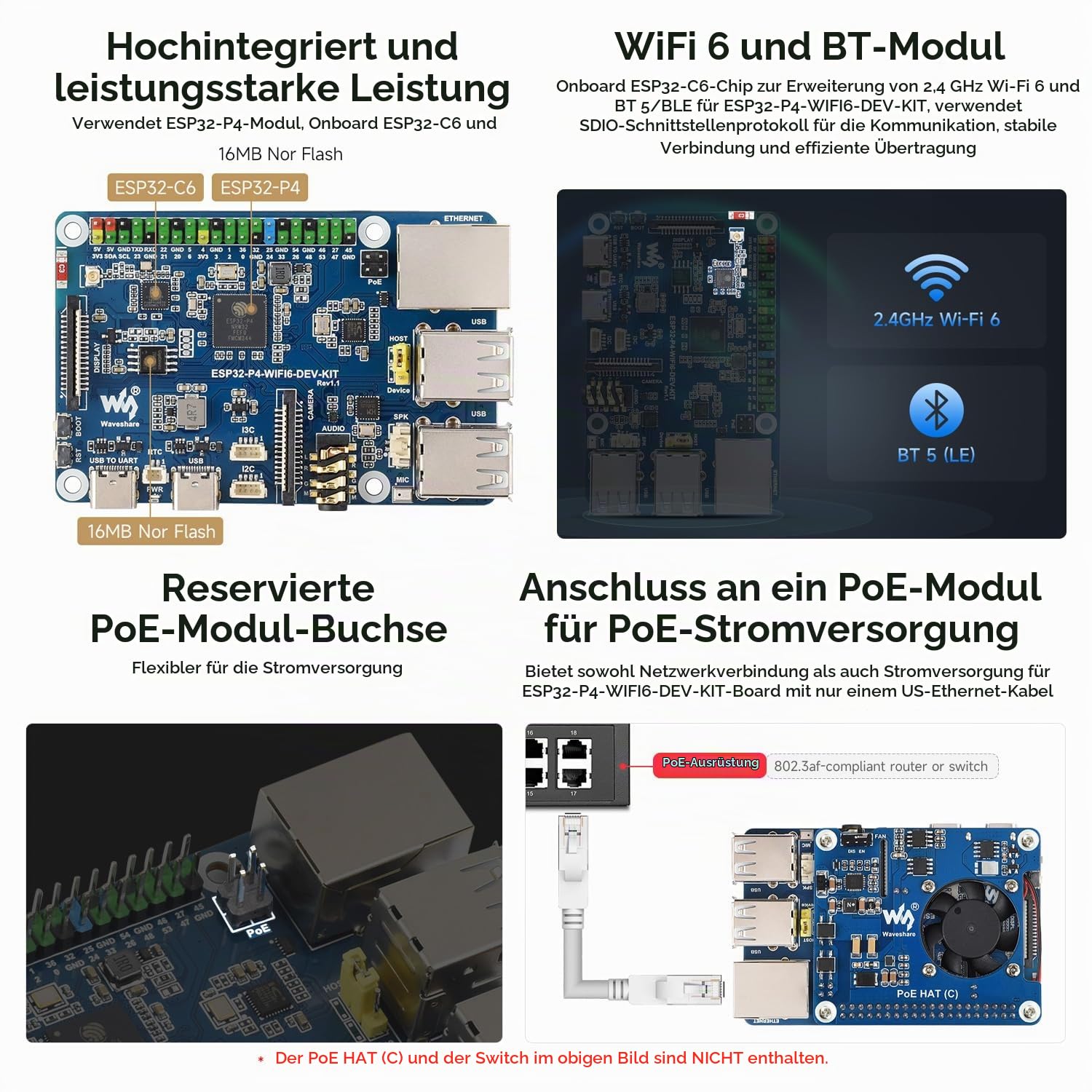 waveshare-esp32-p4-wifi6-dev-kit-entwicklungsboard-bundle-mit-board-und-lautspre image 7