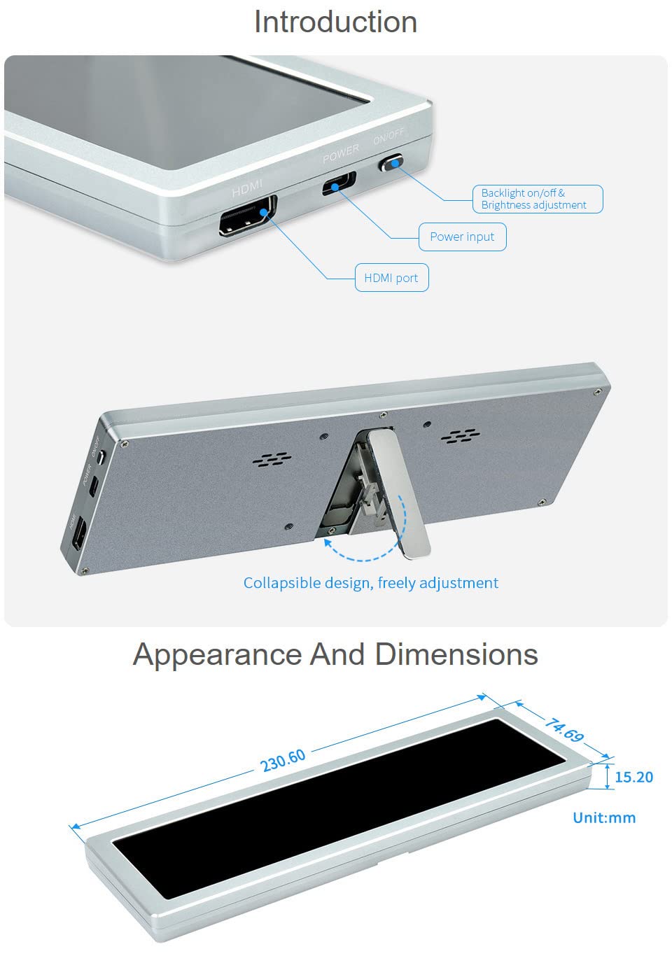 waveshare-8-8-zoll-hdmi-side-monitor-480x1920-ips-control-panel-display image 7
