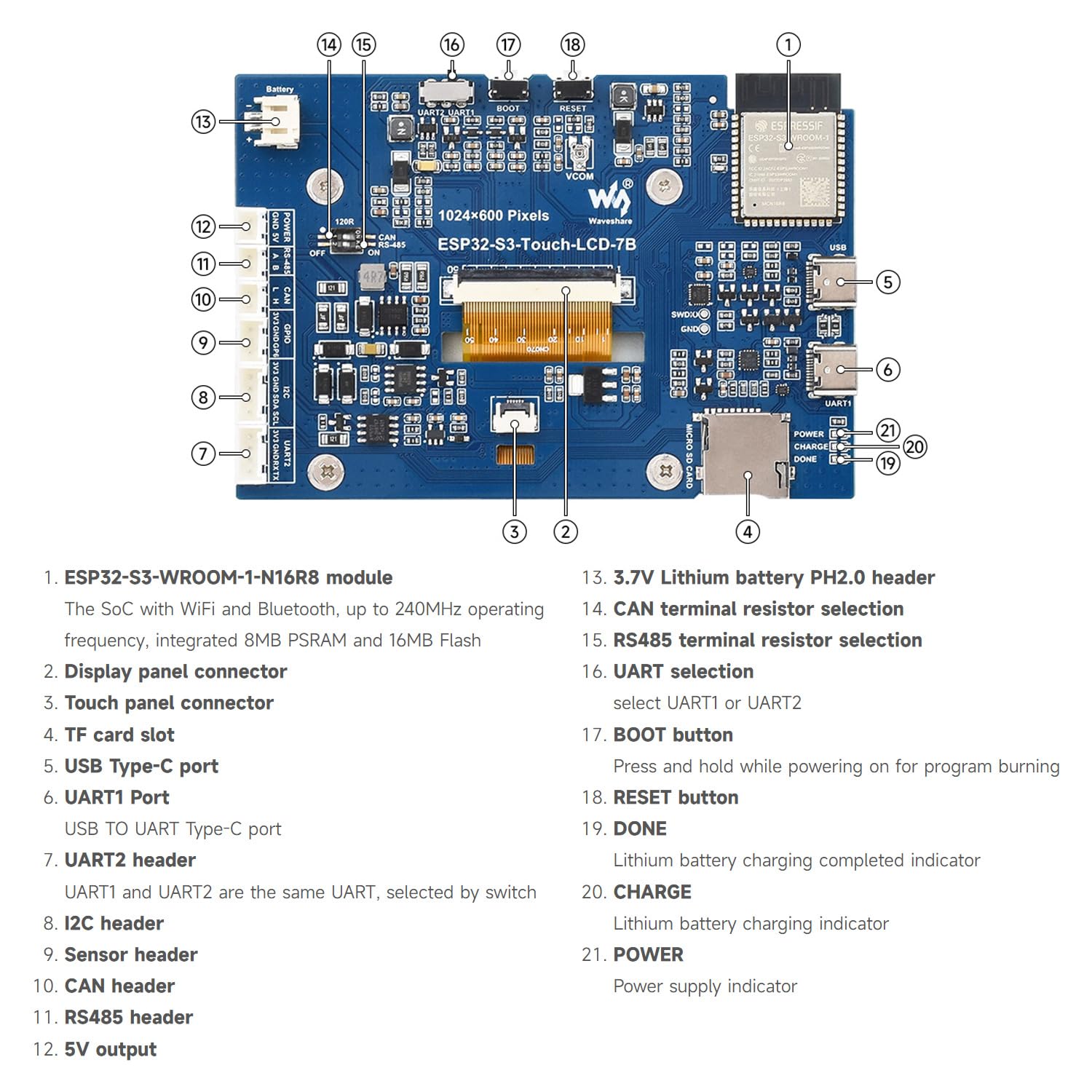 waveshare-esp32-s3-display-7-zoll-lcd-entwicklungsboard-1024x600-wifi-bluetooth- image 6