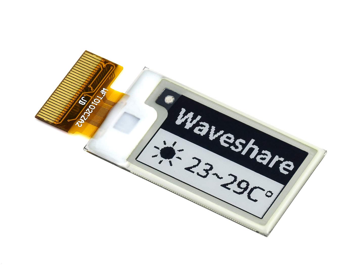 waveshare-1-02-zoll-e-ink-raw-display-128x80-schwarz-wei-spi-ohne-pcb-mit-partia image 4