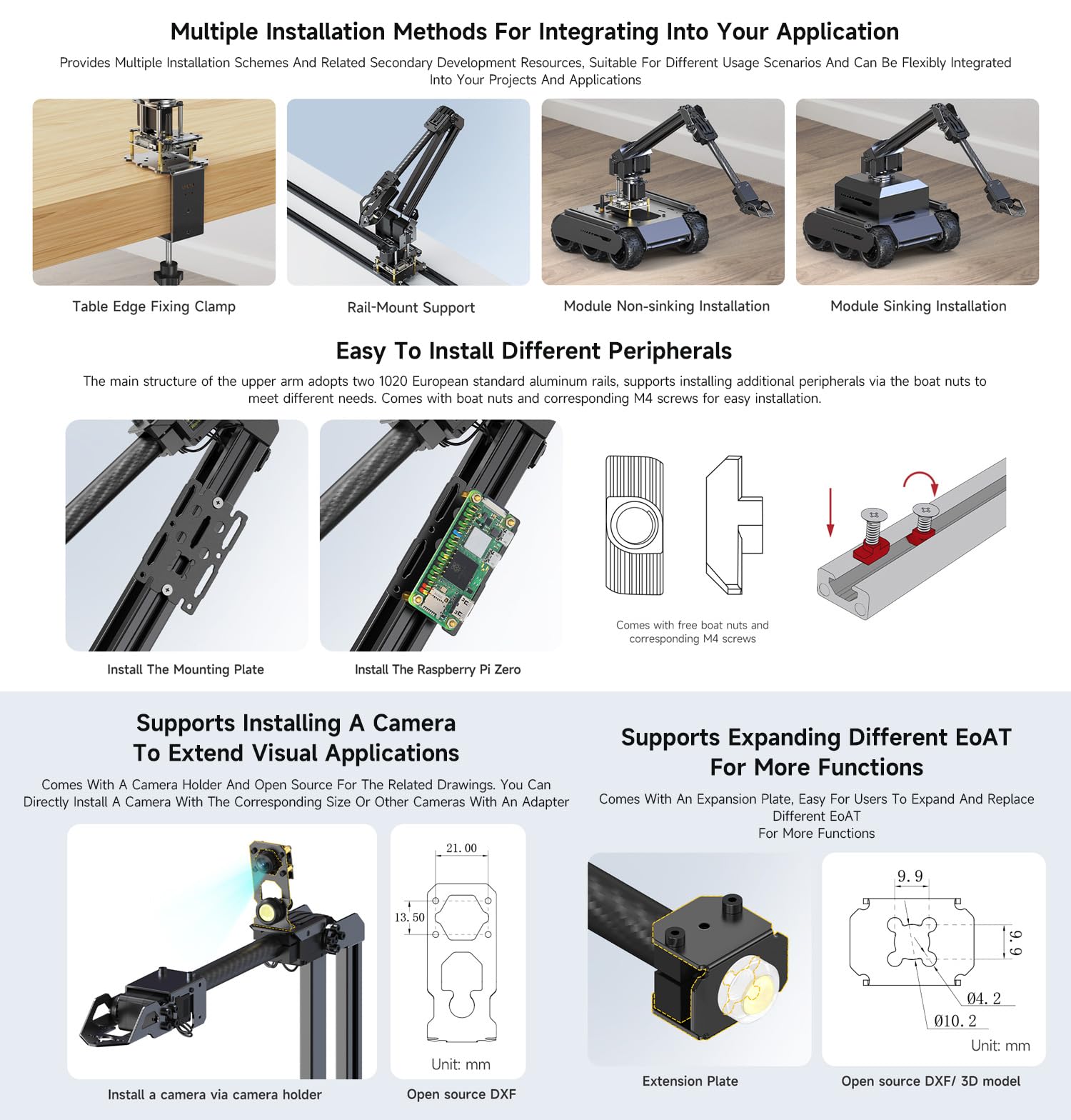 waveshare-desktop-robotic-arm-kit-4-dof-esp-now-ros2-open-source-f-r-maker-und-e image 7