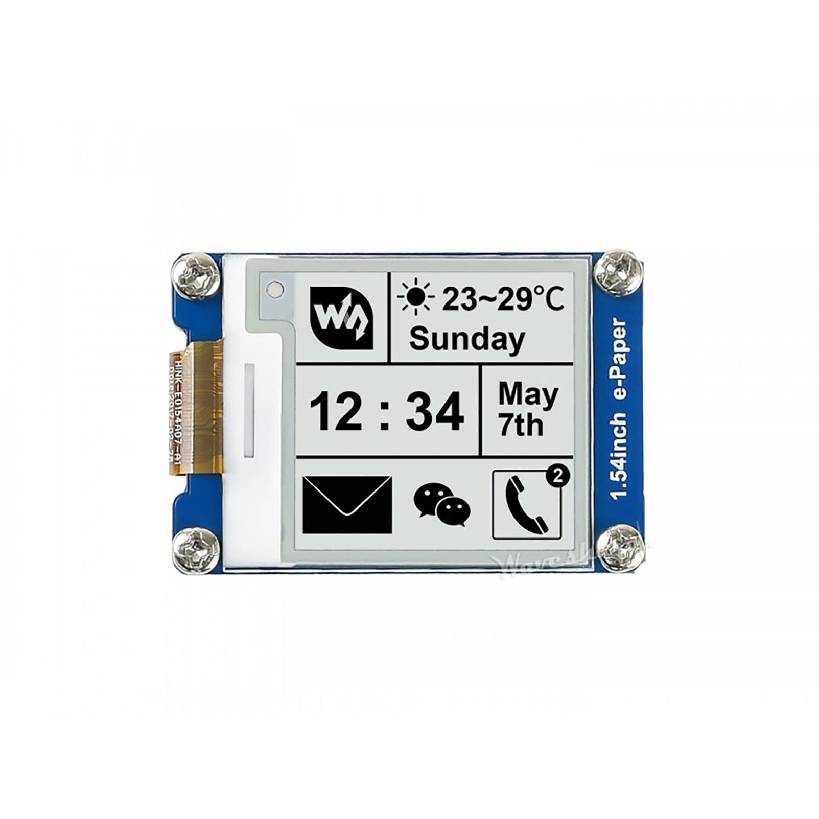 waveshare-1-54-zoll-e-paper-display-modul-200x200-spi-e-ink image 5