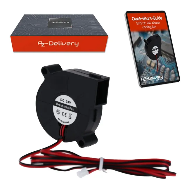 az-delivery-5015-dc-24v-radiall-fter-50x50x15mm-brushless-2-pin-f-r-3d-drucker-u image 1