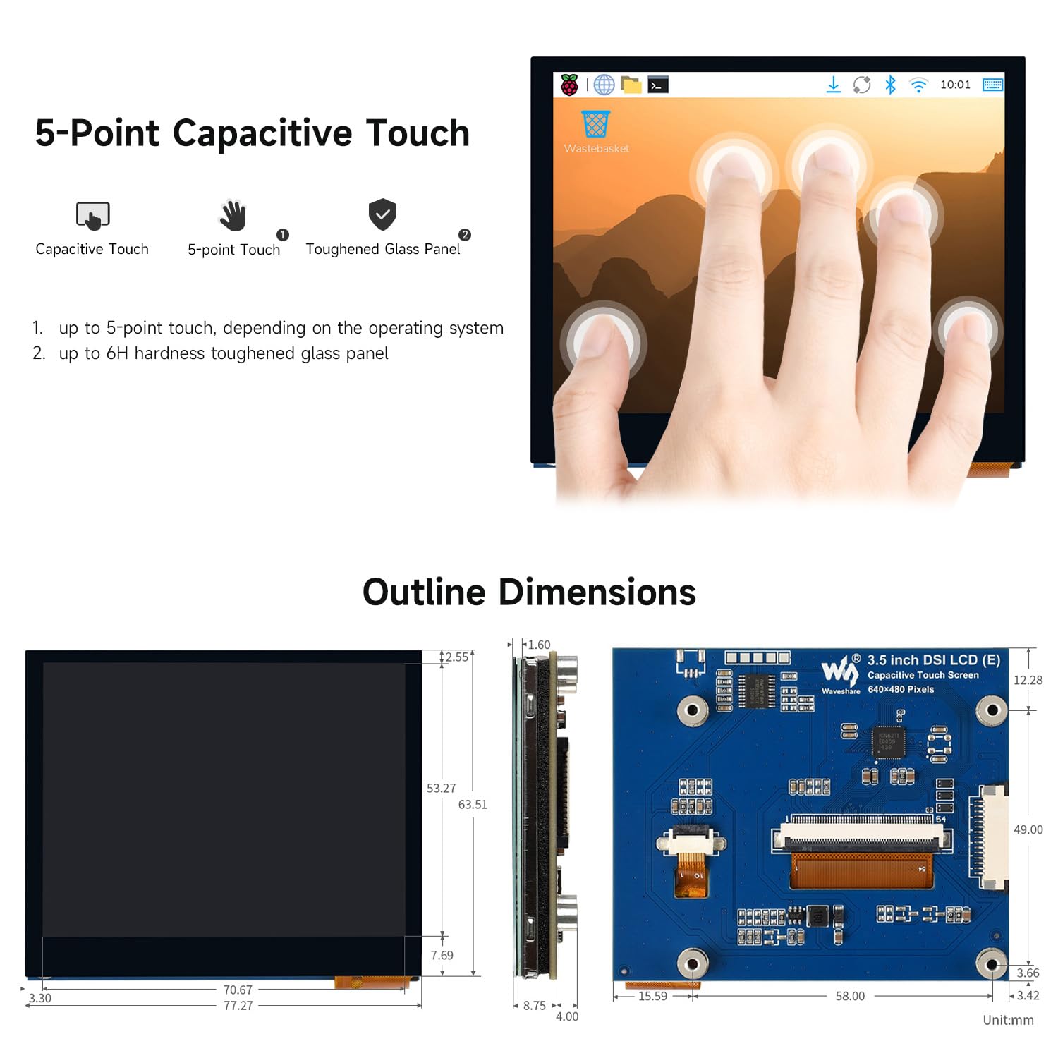 waveshare-3-5-zoll-dsi-kapazitiver-touchdisplay-5-punkt-touch-640x480-ips-f-r-ra image 5
