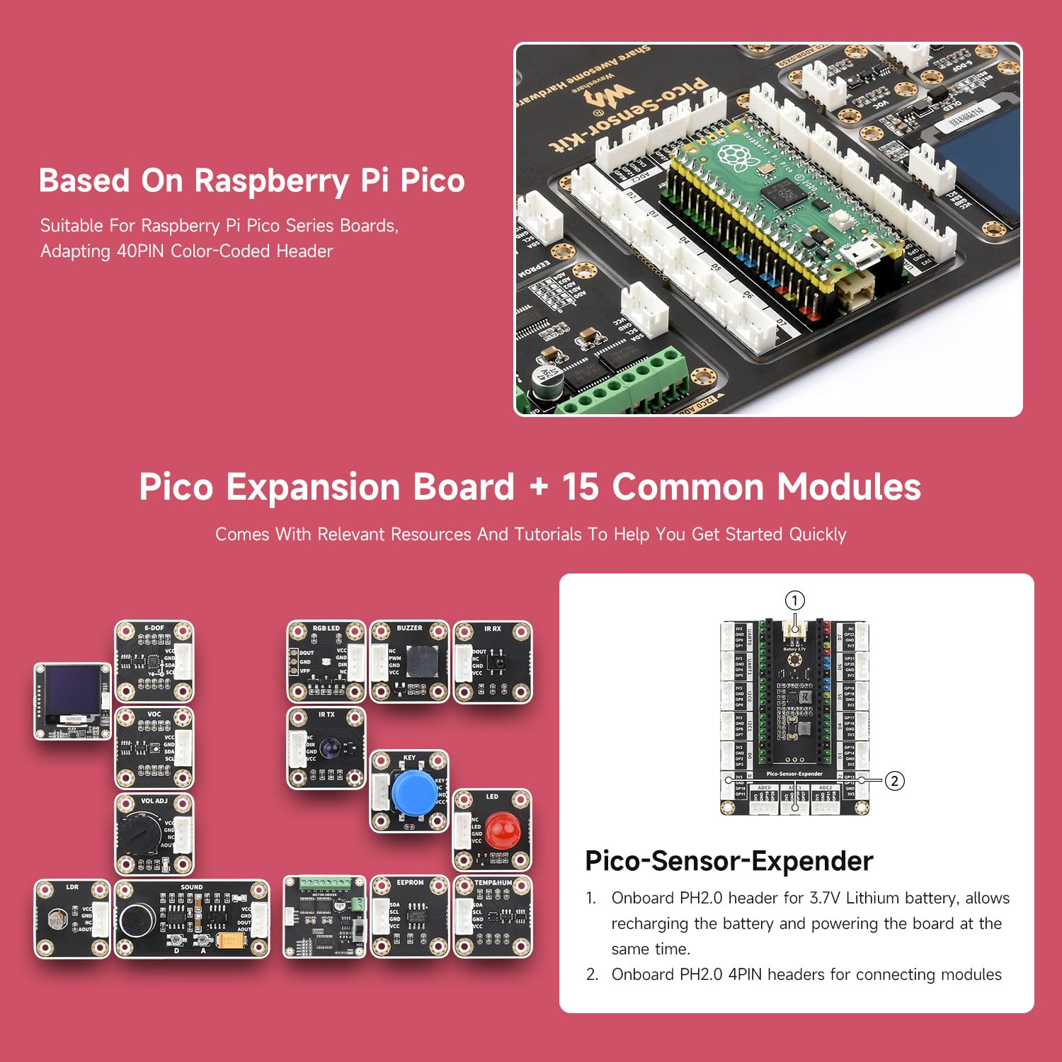 waveshare-esp32-s3-pico-sensor-kit-b-entwicklungskit-mit-esp32-s3-pico-m-und-sen image 5