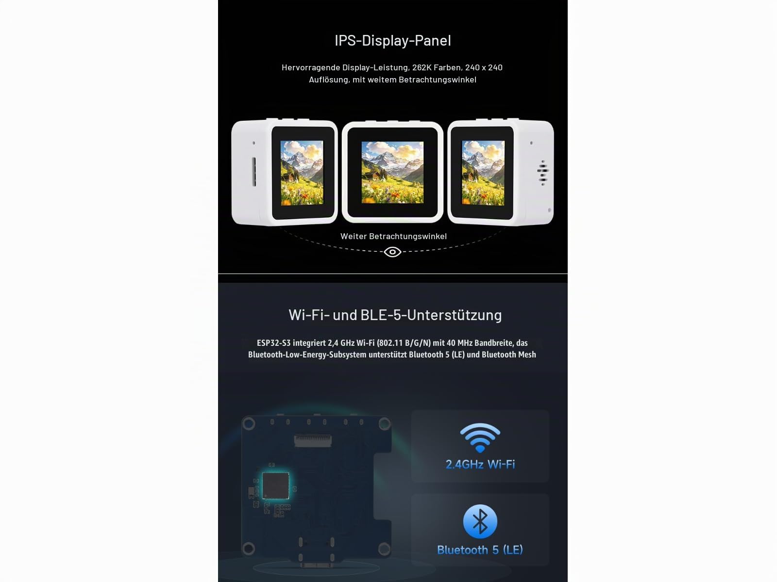 waveshare-esp32-s3-1-54inch-touch-lcd-display-entwicklungsboard-240x240-ips-touc image 4