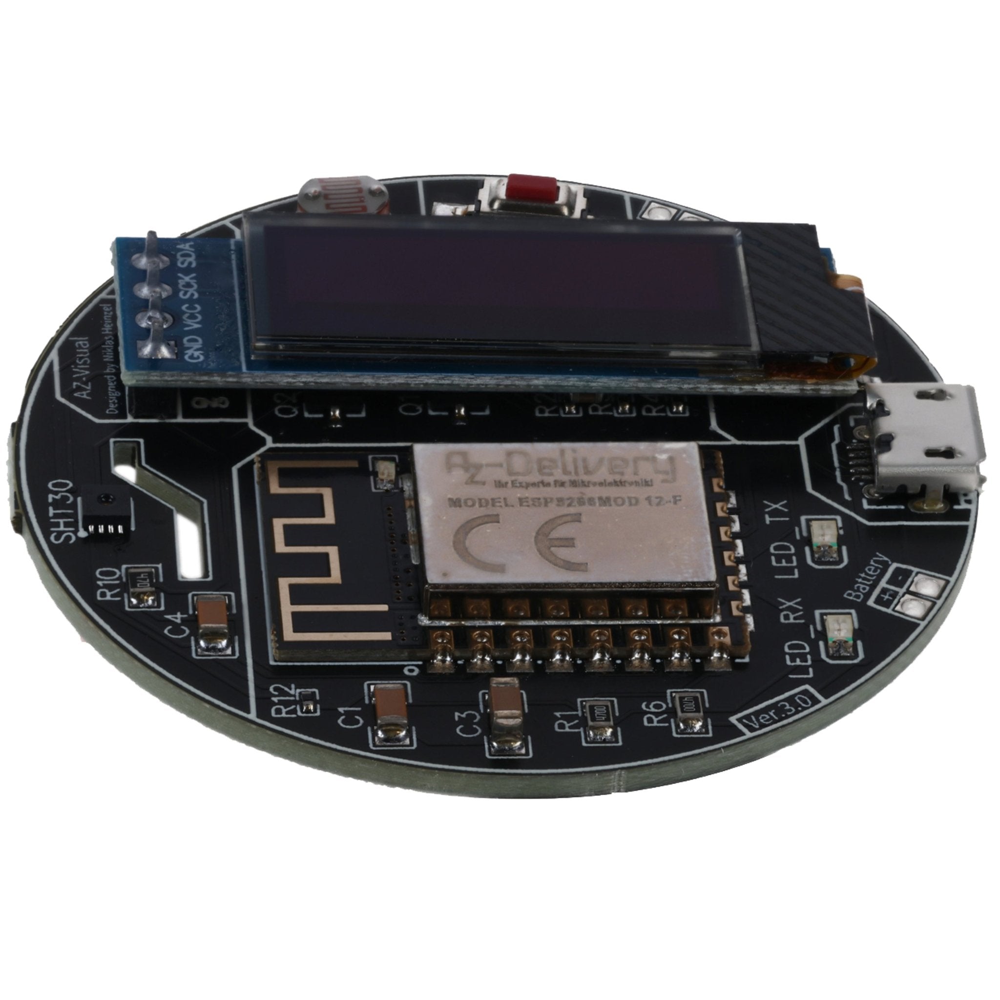 az-delivery-az-visual-esp8266-12f-entwicklungsboard-mit-sht30-ldr-und-0-91-oled- image 4