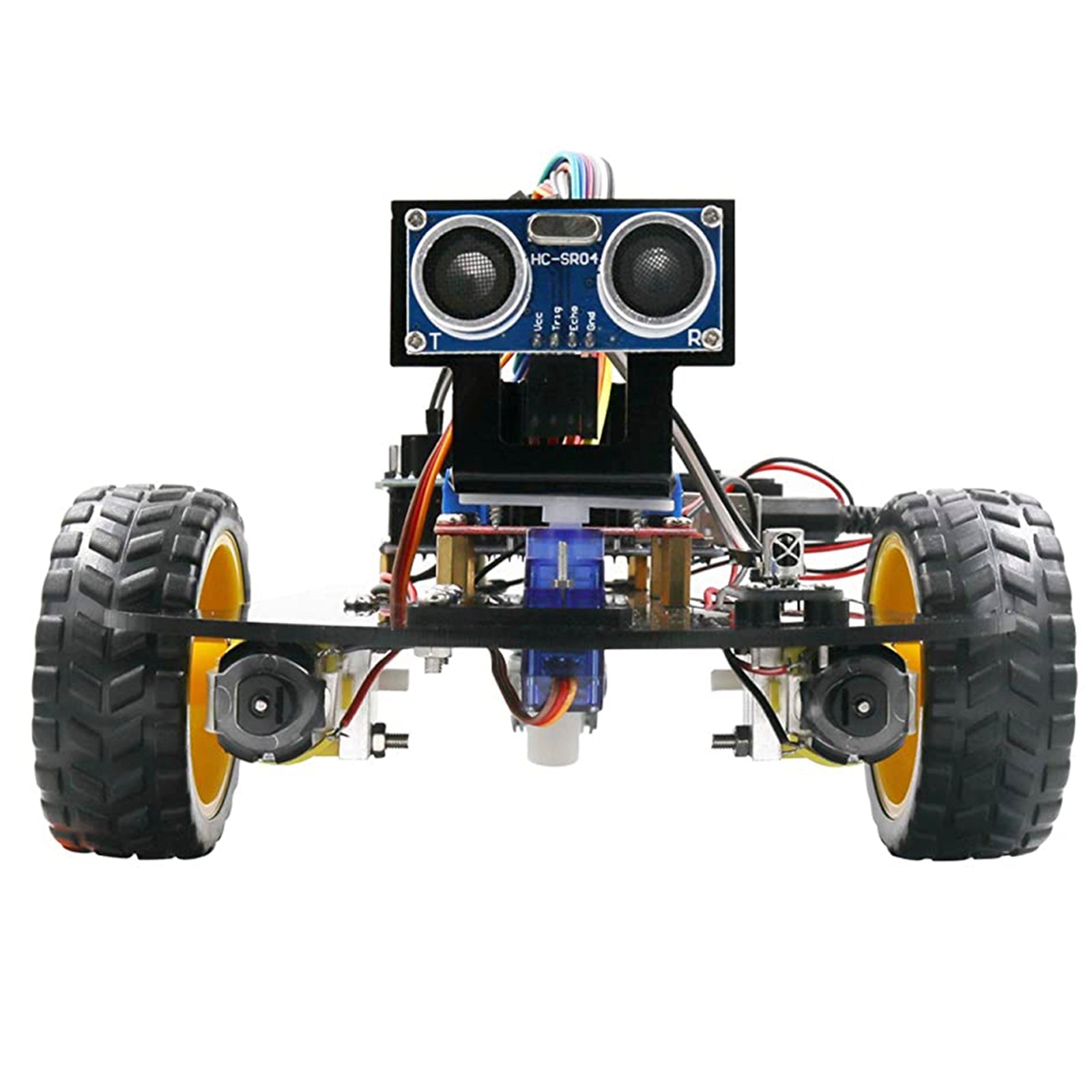 az-delivery-smart-robot-car-diy-kit-2wd-mit-ultraschall-sensor-und-ir-fernbedien image 3
