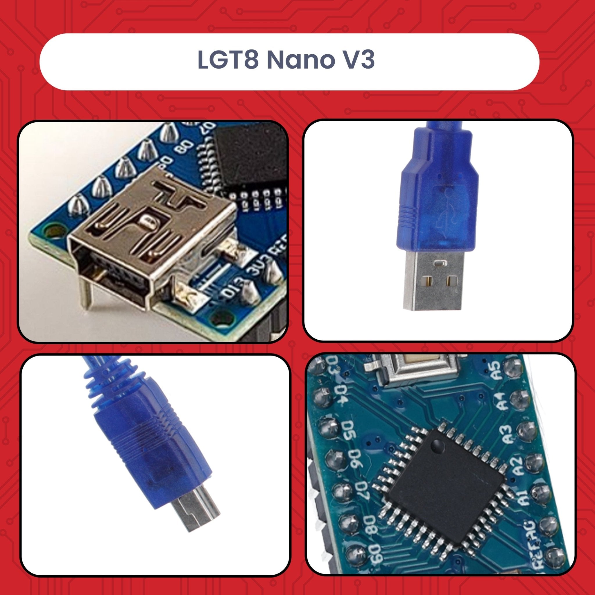 az-delivery-lgt8-nano-v3-mikrocontroller-board-lgt8f328p-ch340-32-mhz-mit-pins-u image 2