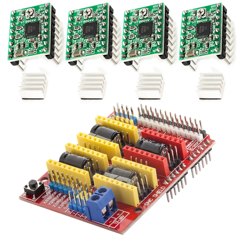 az-delivery-cnc-shield-v3-bundle-mit-4x-a4988-schrittmotor-treiber image 1